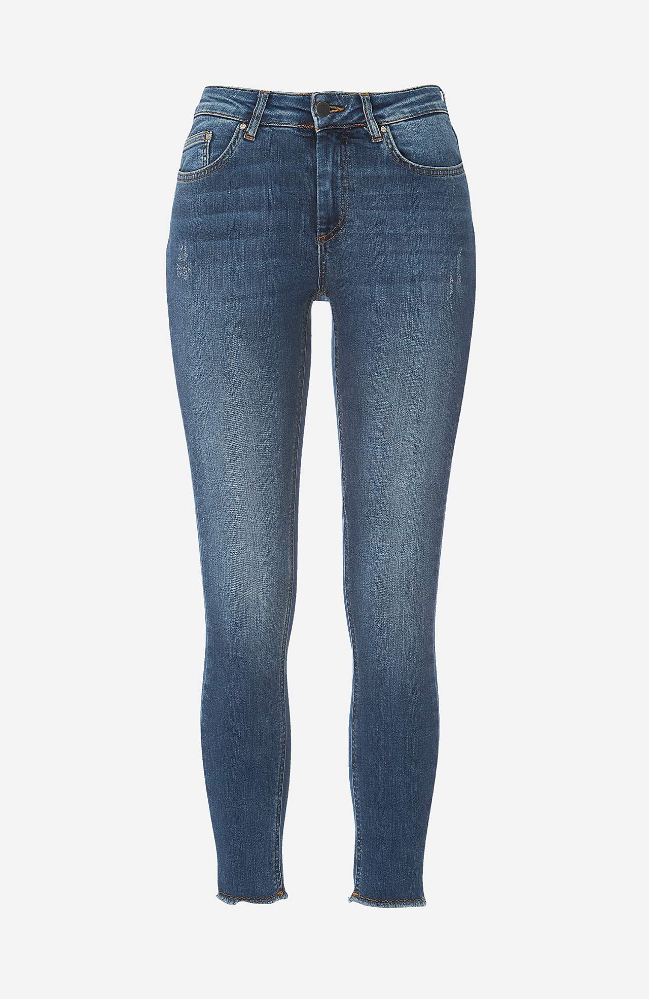 Ankeljeans med superstretch