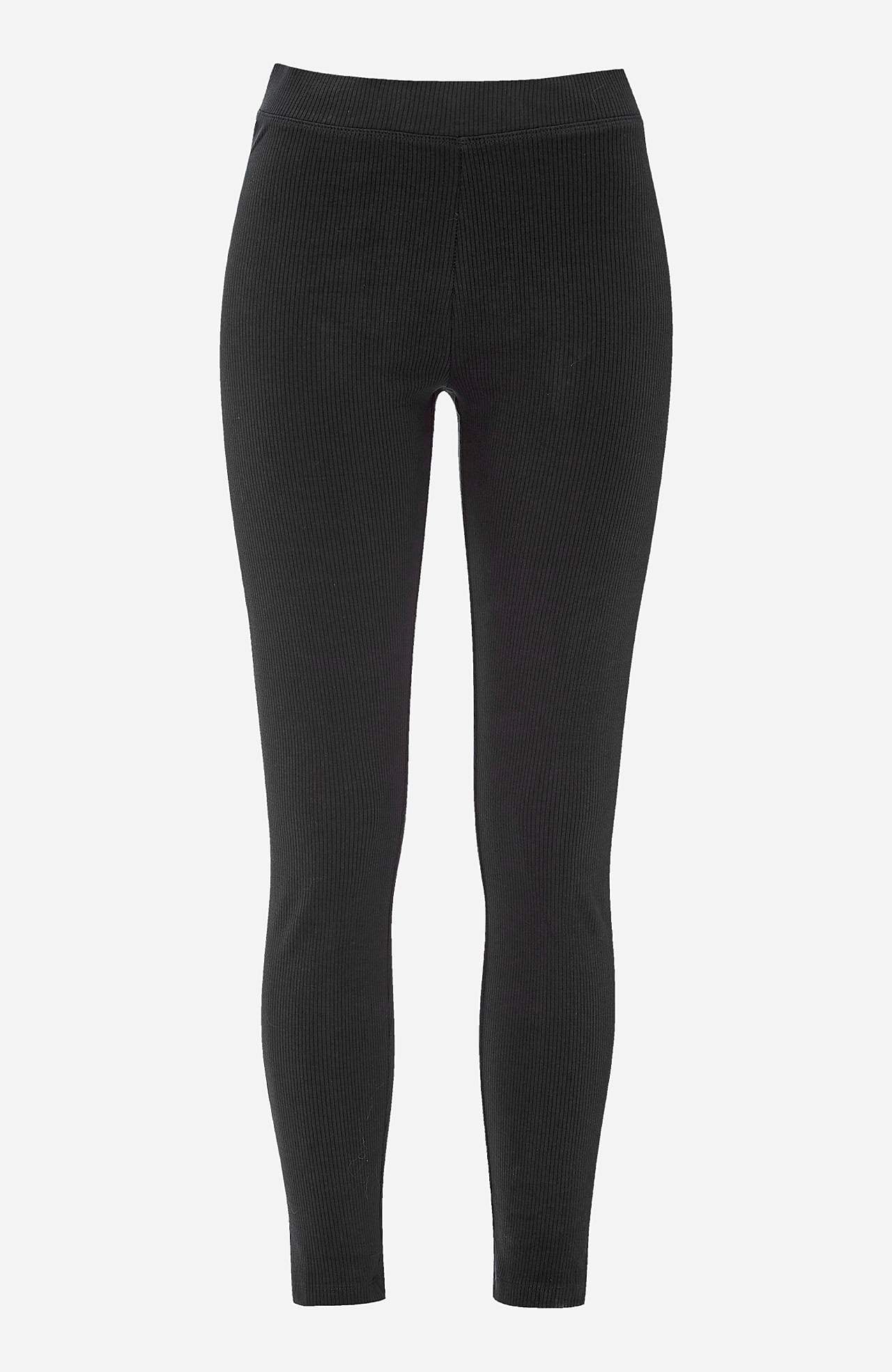 Ribbede leggings