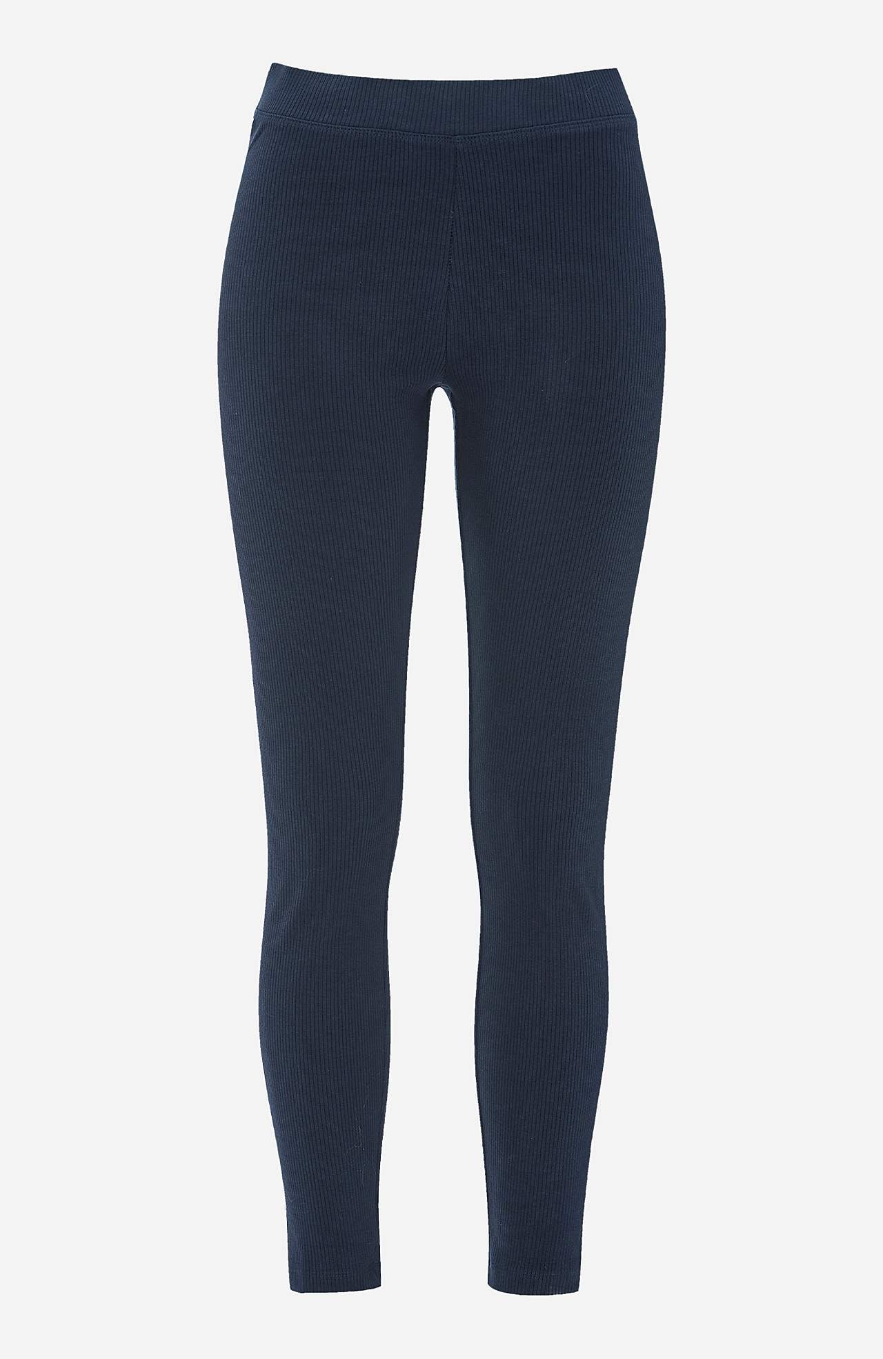 Ribbede leggings