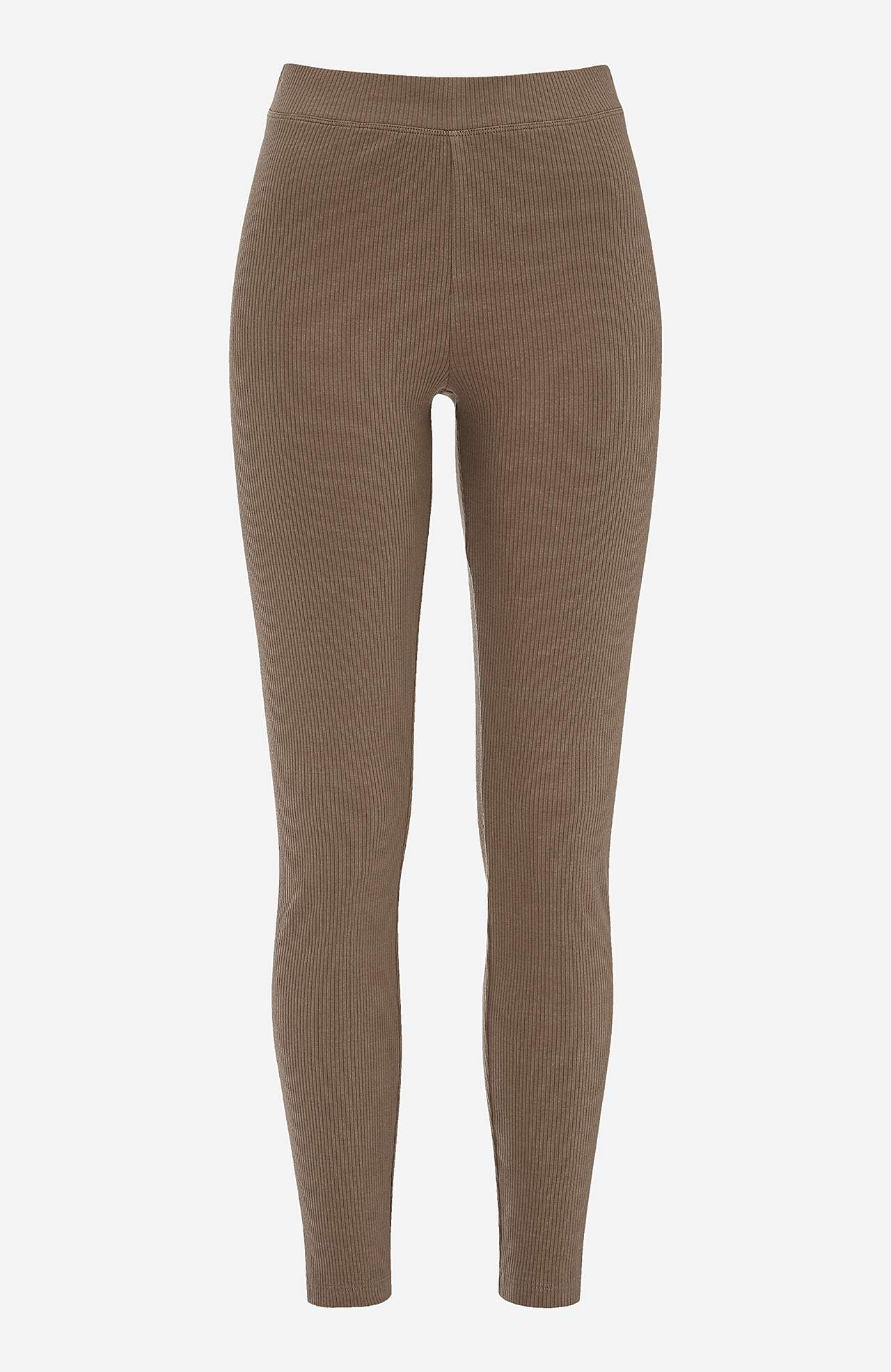 Ribbede leggings