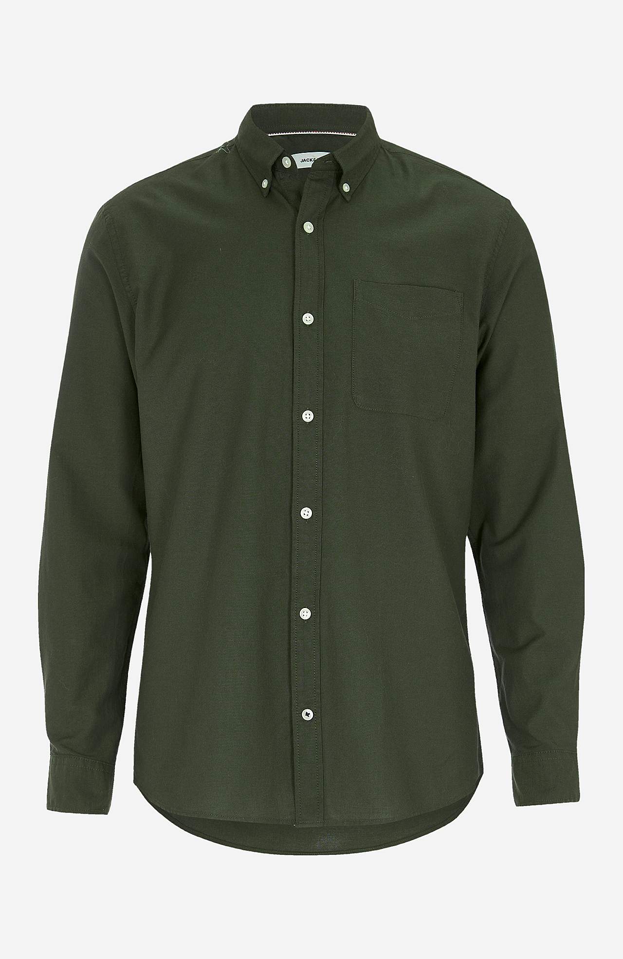 Stilren skjorte med button down flip