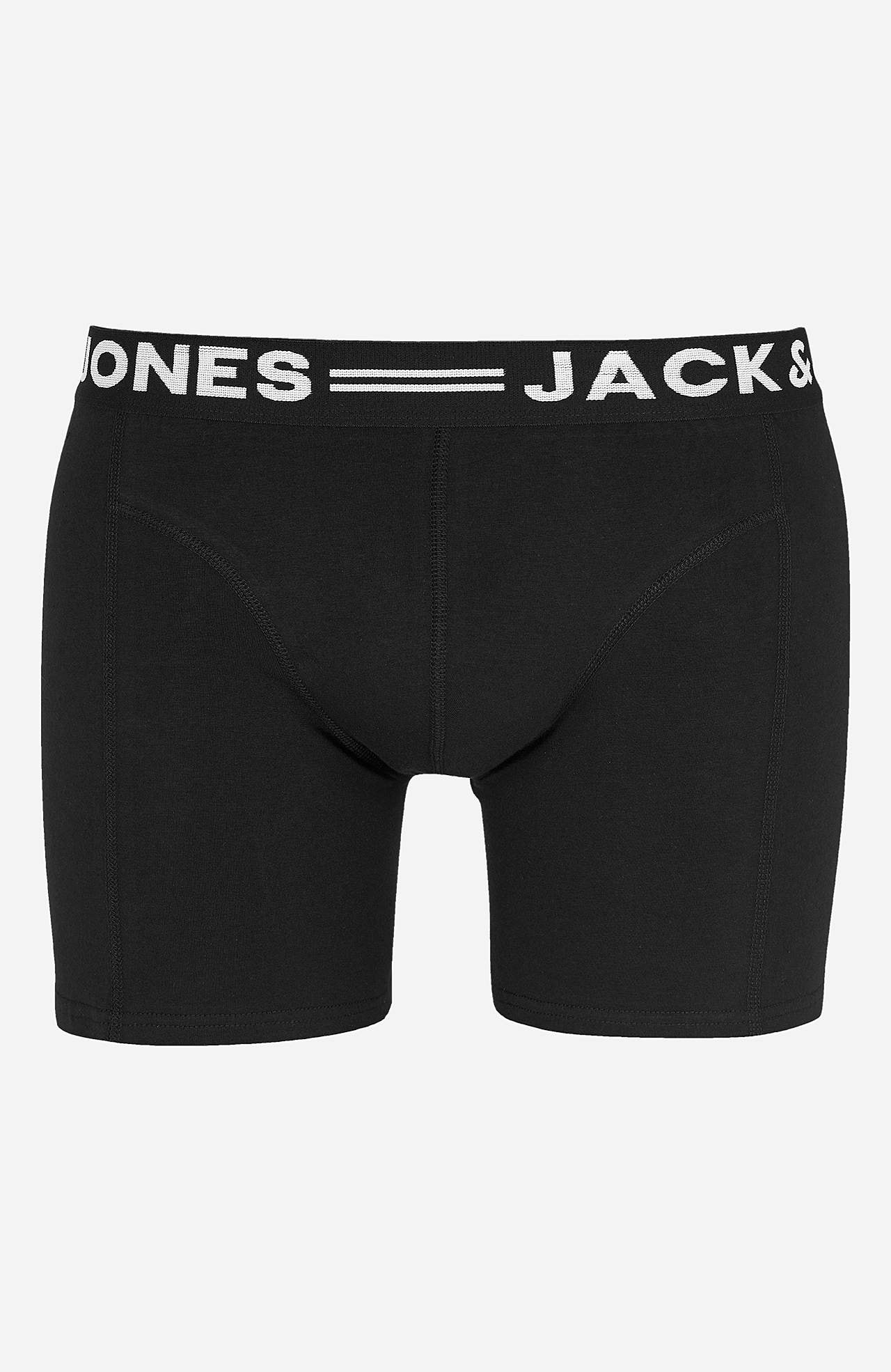 Ensfarvede boksershorts Sense 3-pack