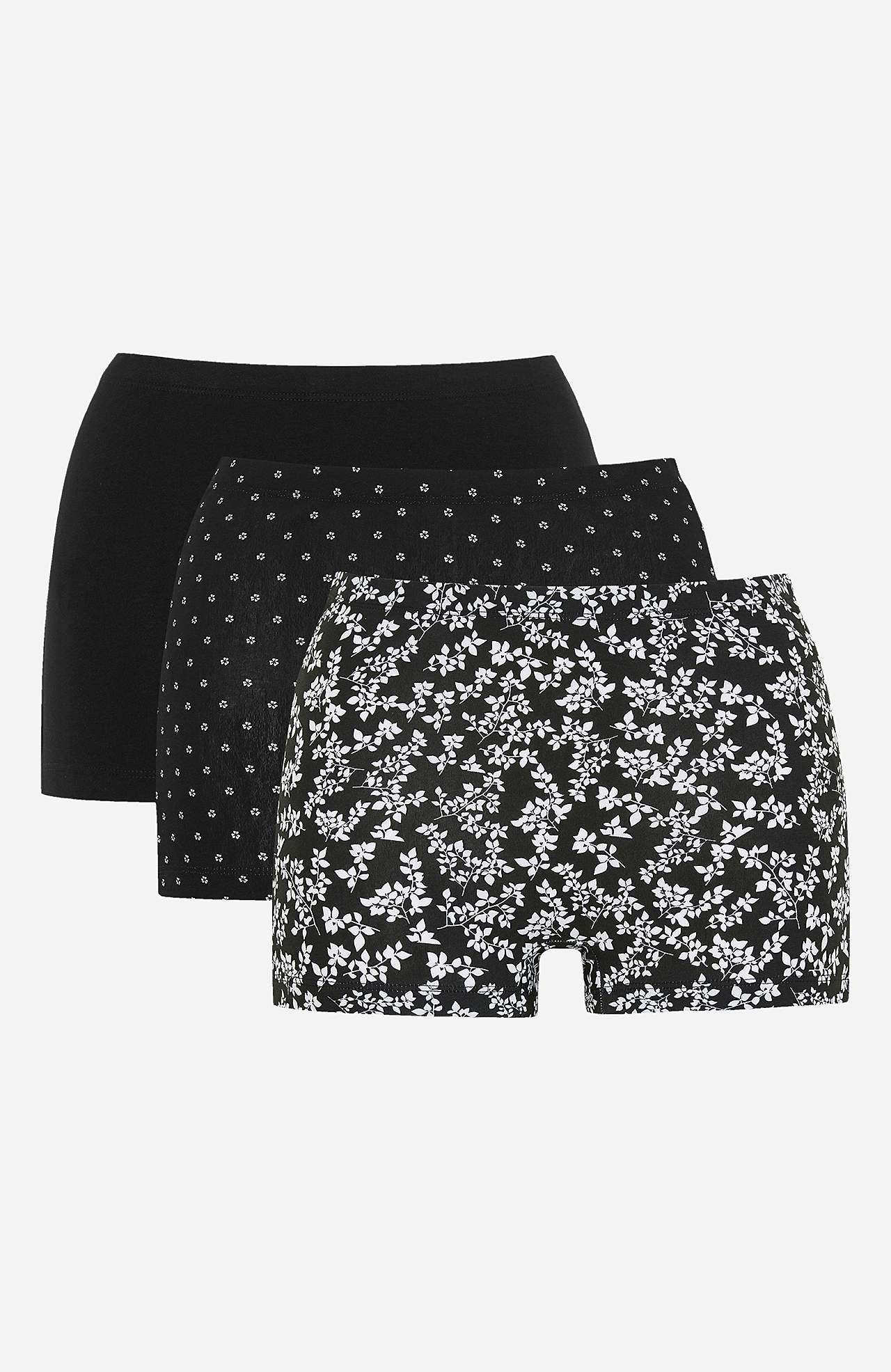 Boxertrusse i økologisk bomuld Alma 3-pack