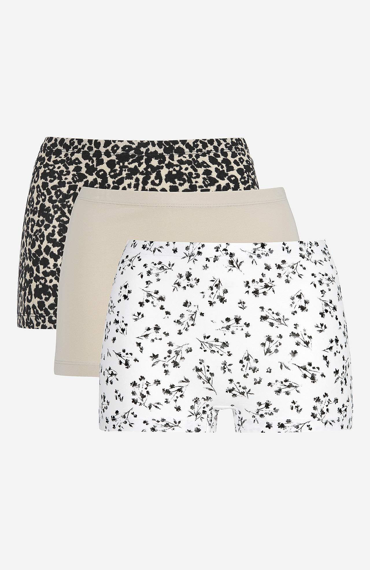 Boxertrusse i økologisk bomuld Alma 3-pack