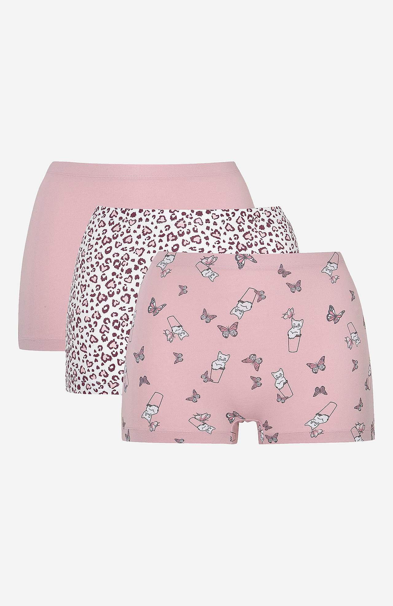 Boxertrusse i økologisk bomuld Alma 3-pack