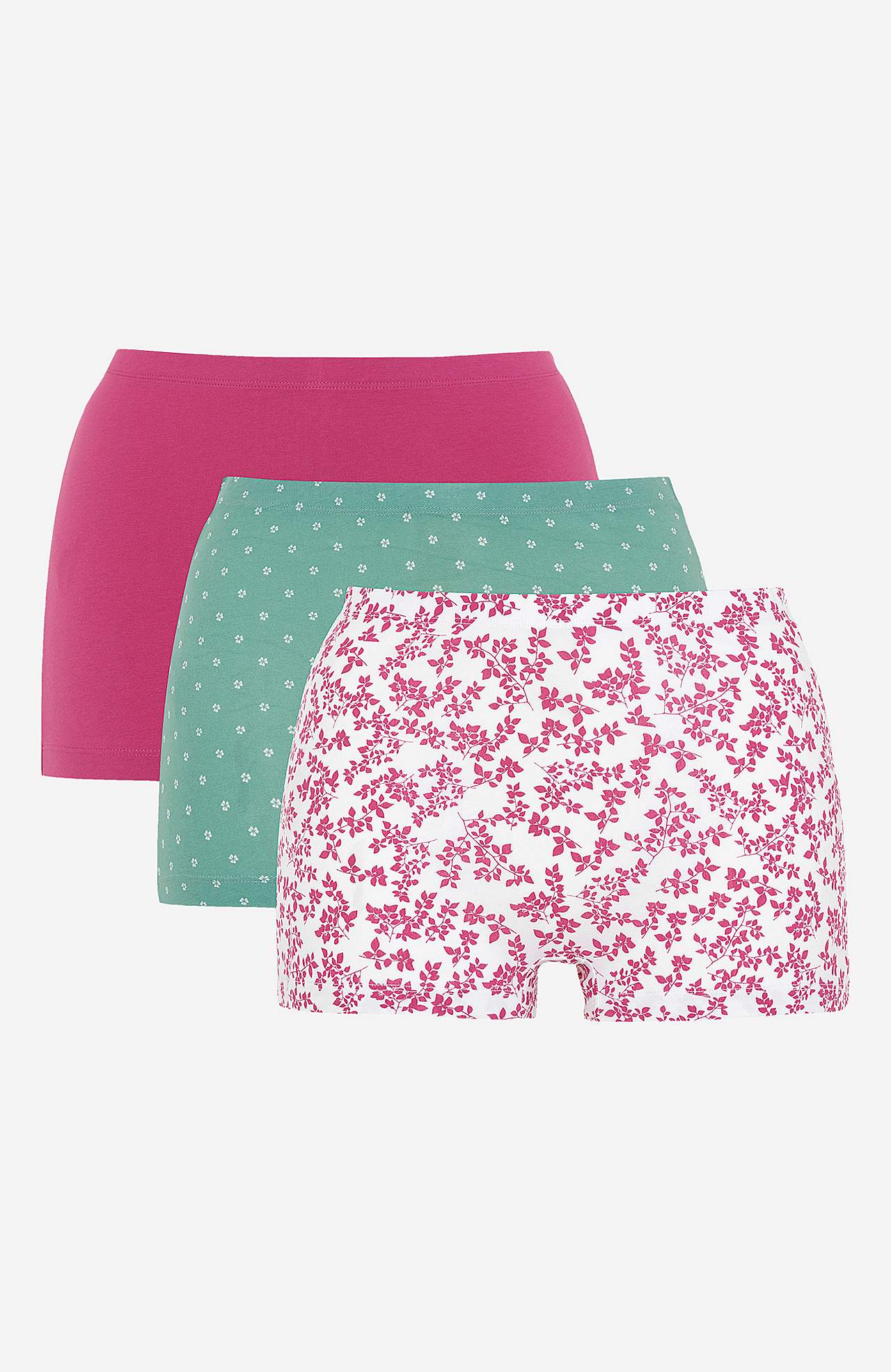 Boxertrusse i økologisk bomuld Alma 3-pack