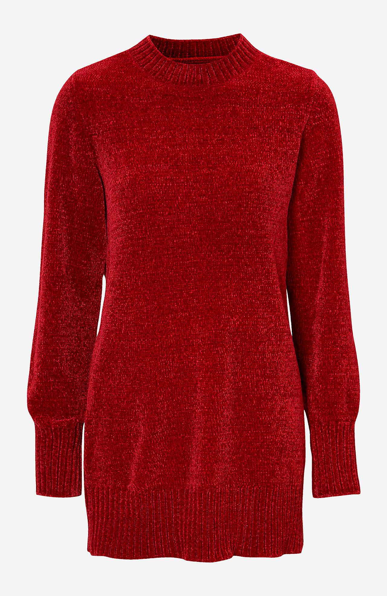 Glat chenillesweater Camilla