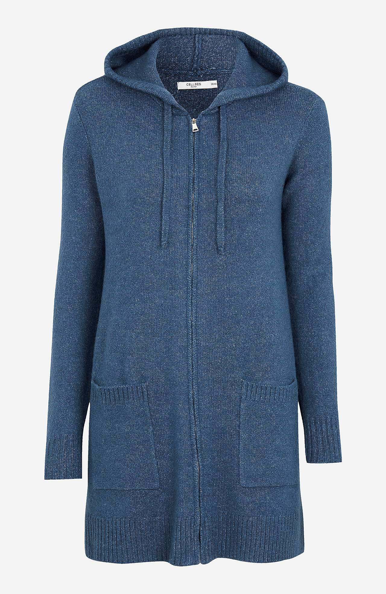 Blød cardigan med hætte Evelyn