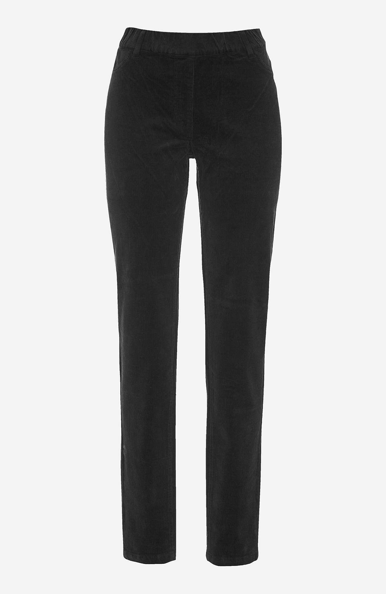 Treggings i kraftig fløjl