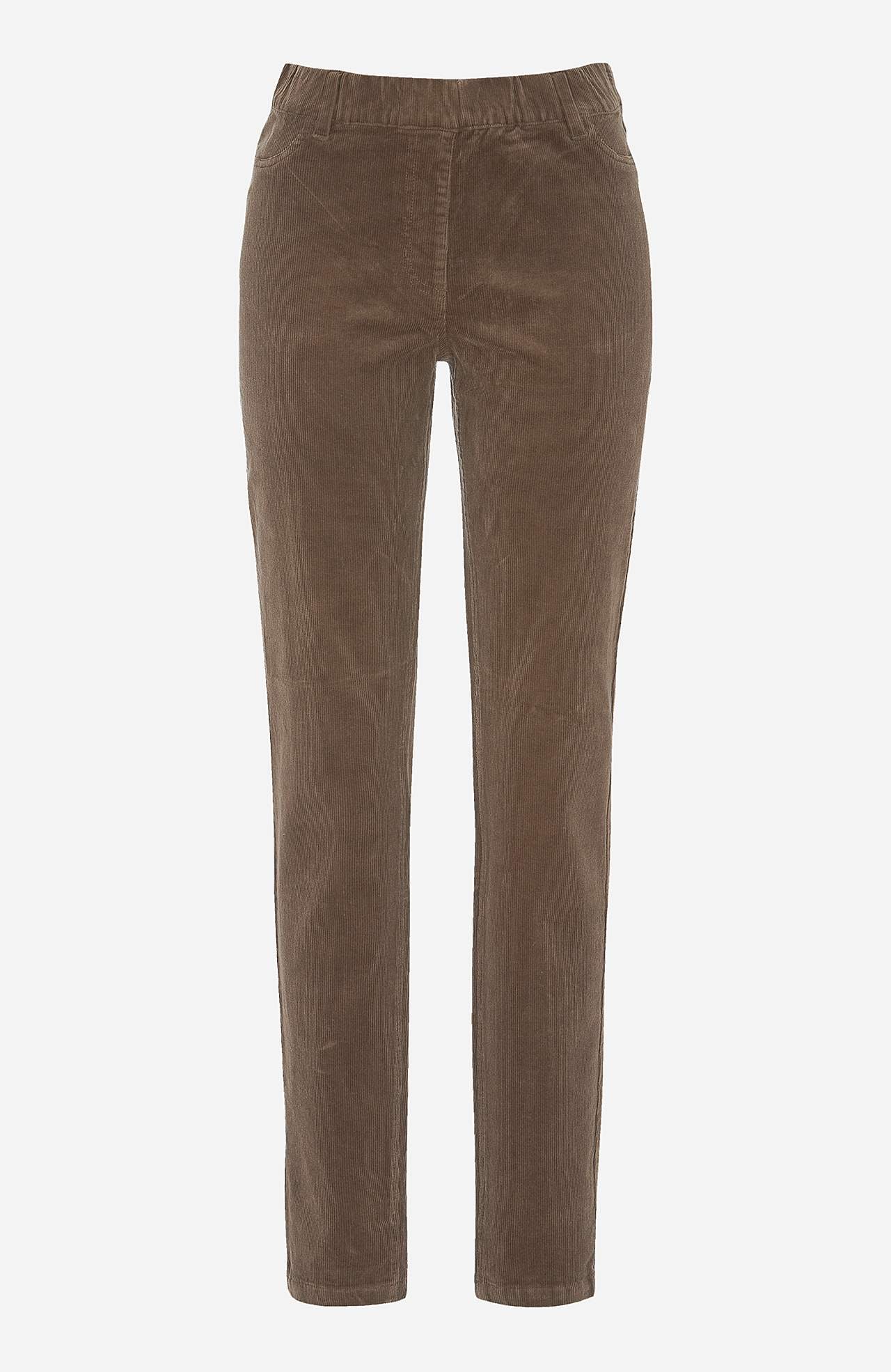 Treggings i kraftig fløjl