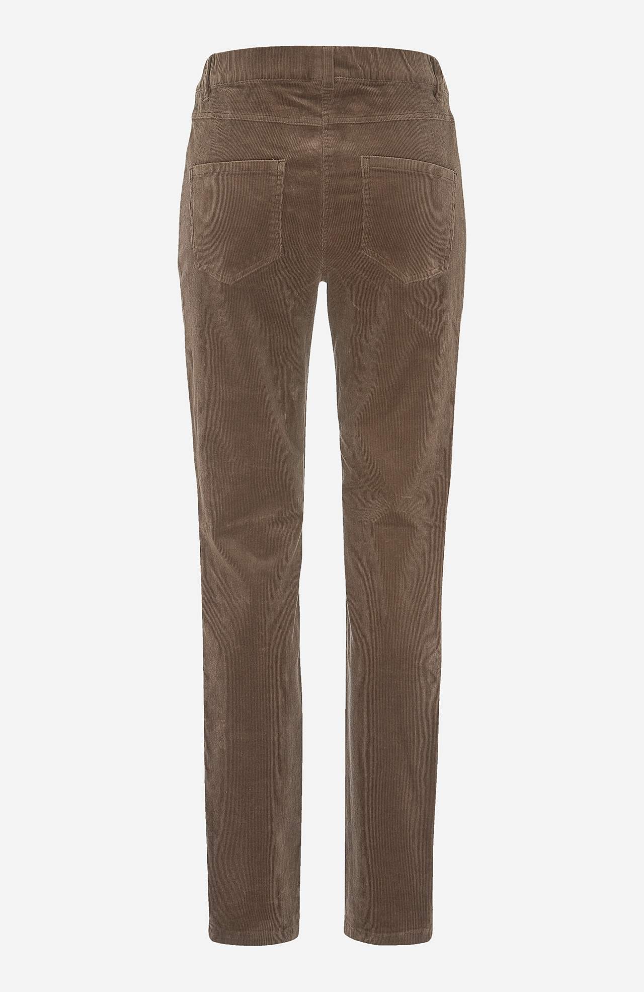 Treggings i kraftig fløjl