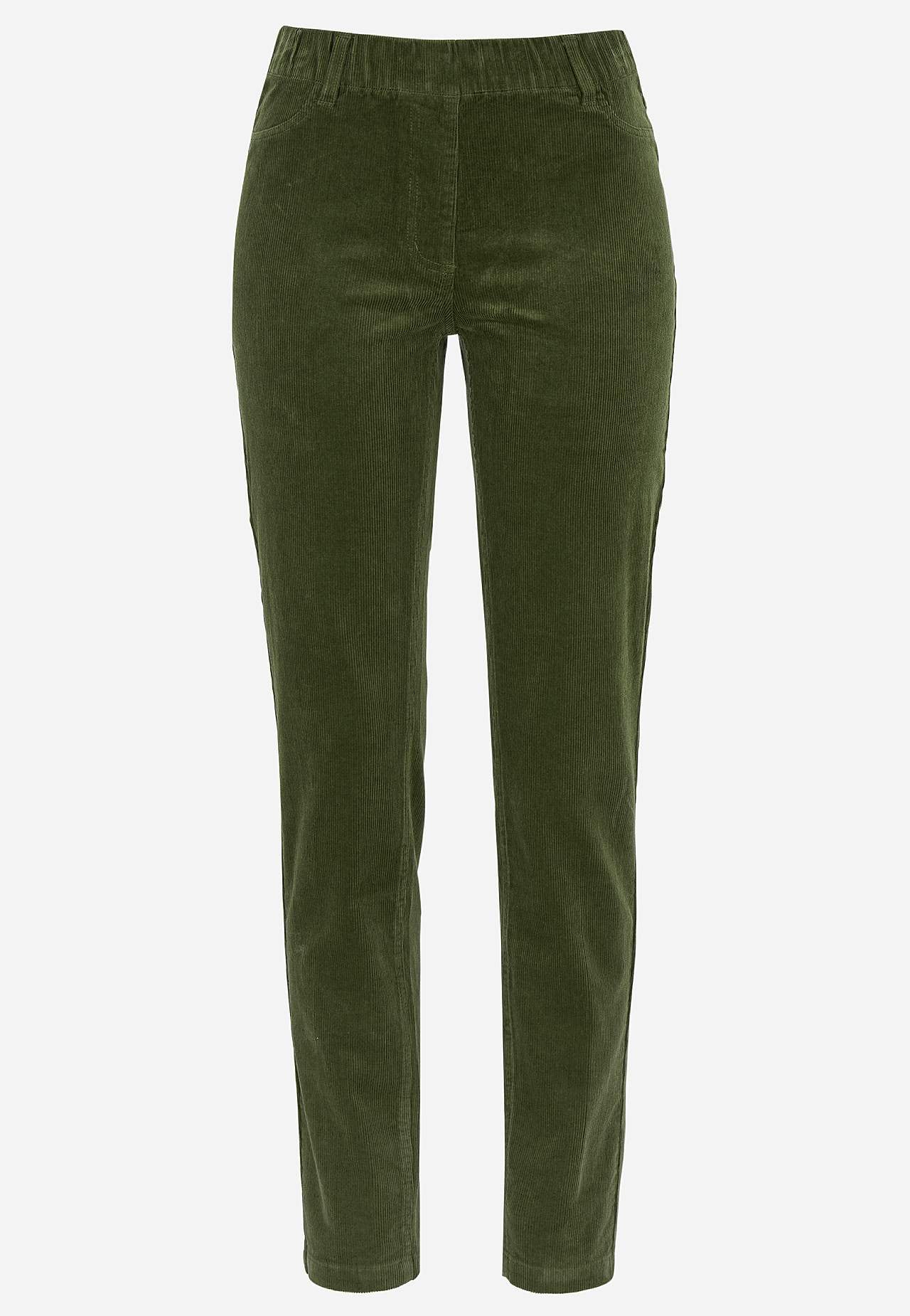 Treggings i kraftig fløjl