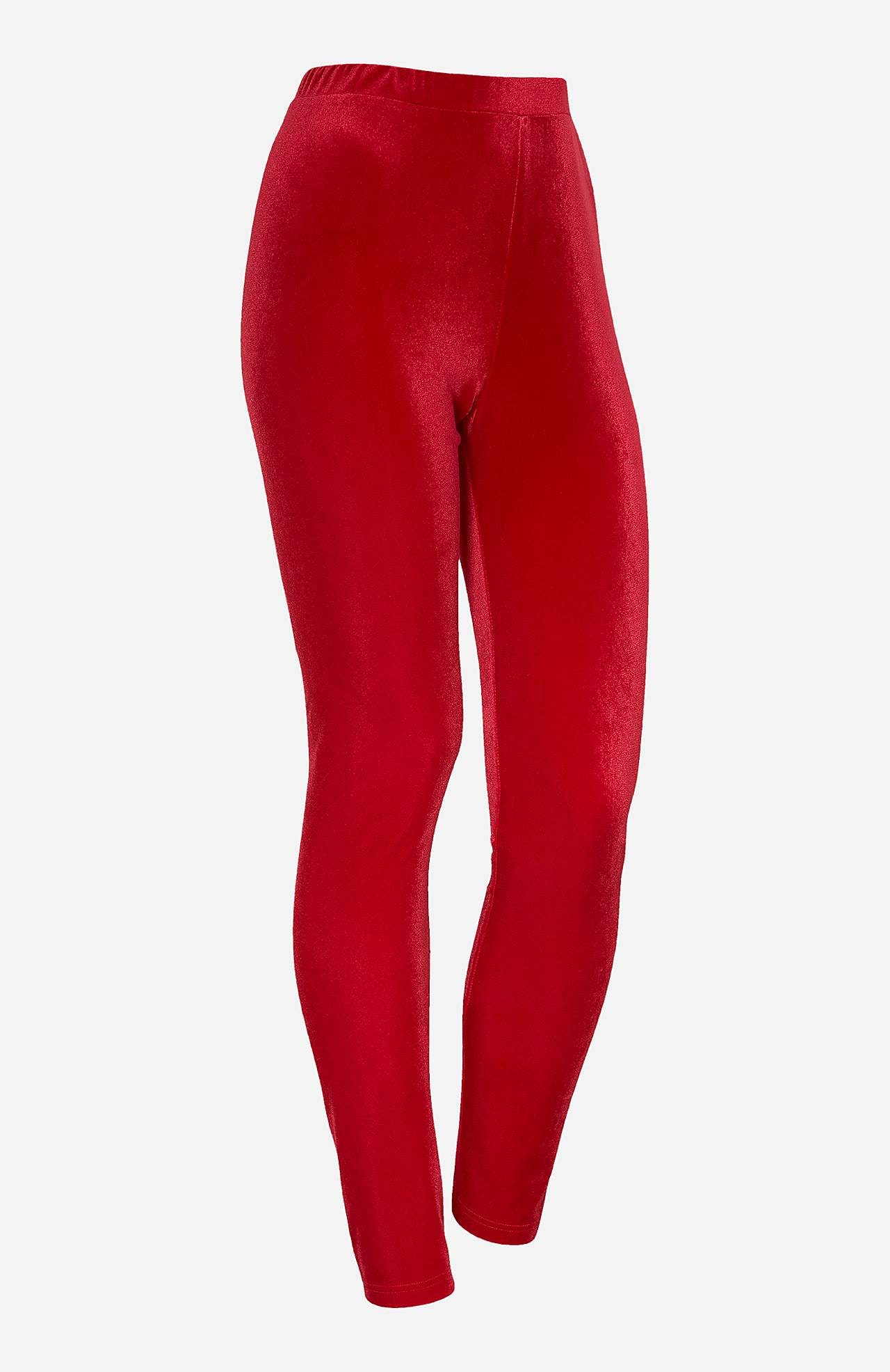 Leggings i fløjl