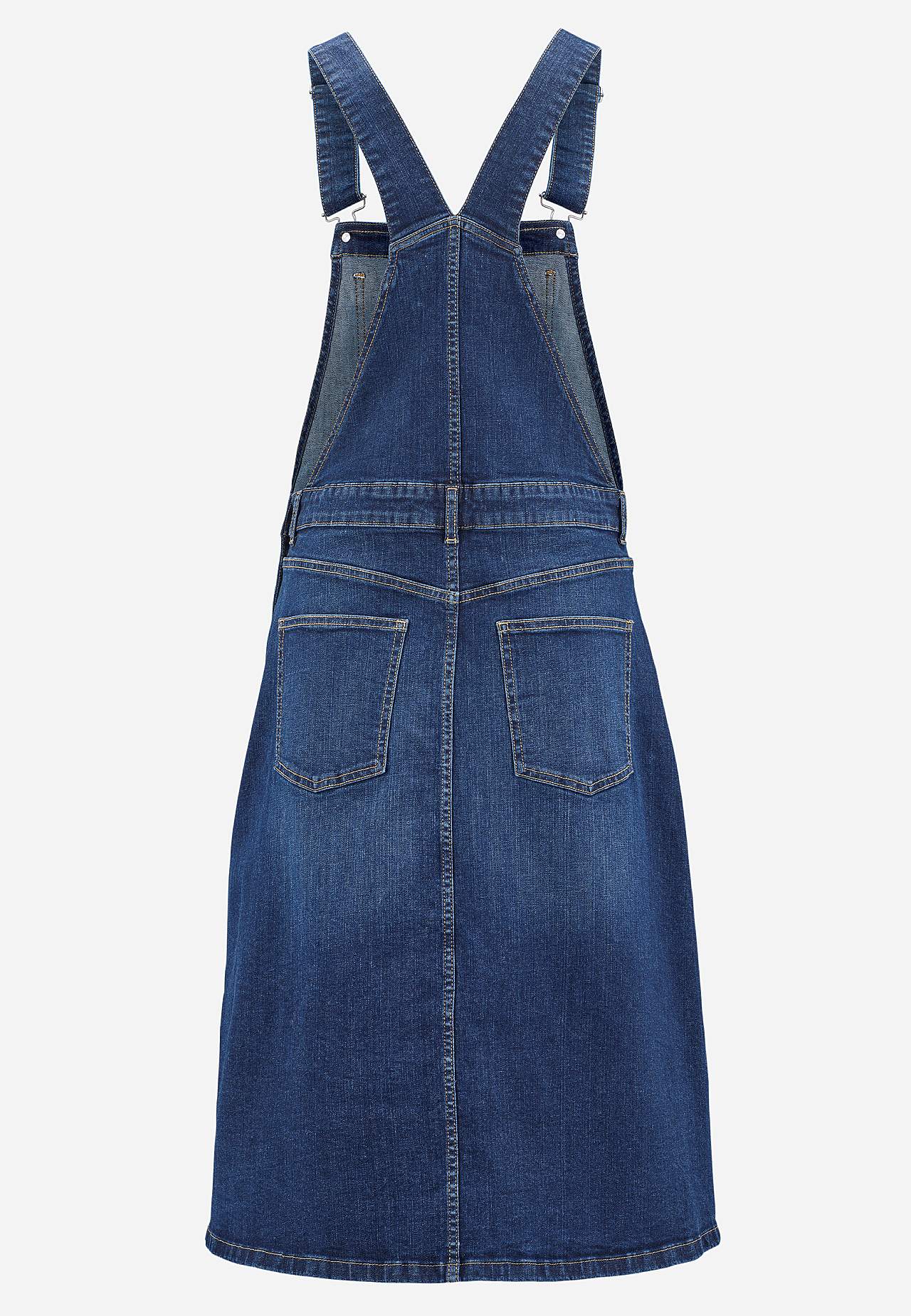 Smækkjole i denim