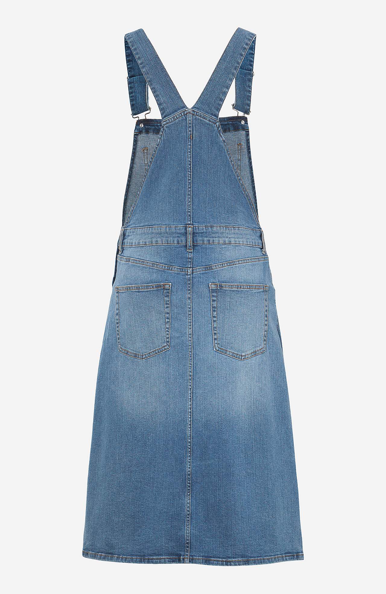 Smækkjole i denim