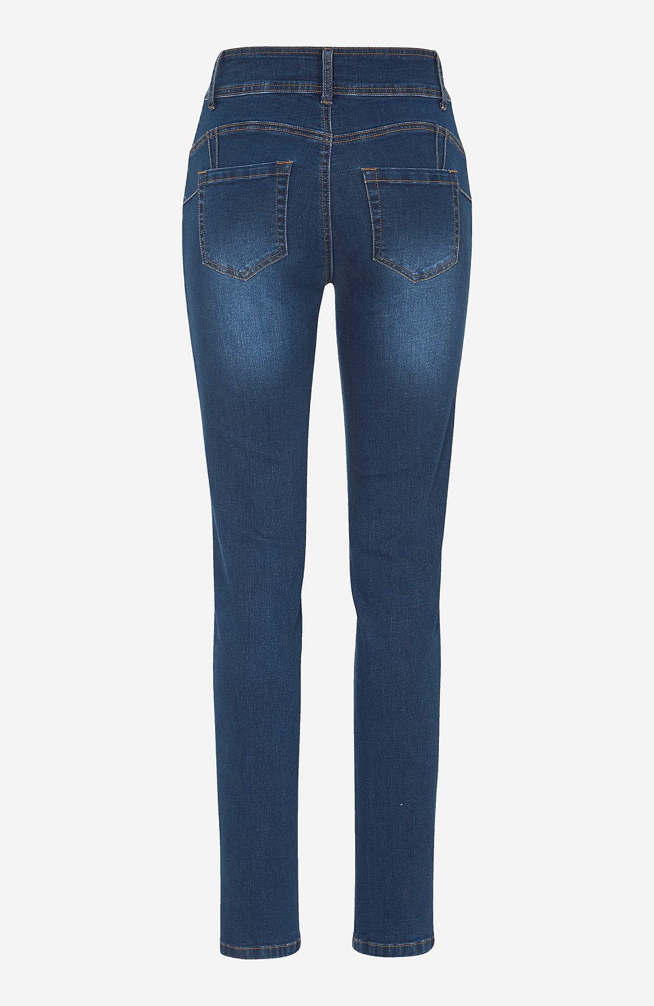 Shaping-jeans med stræk