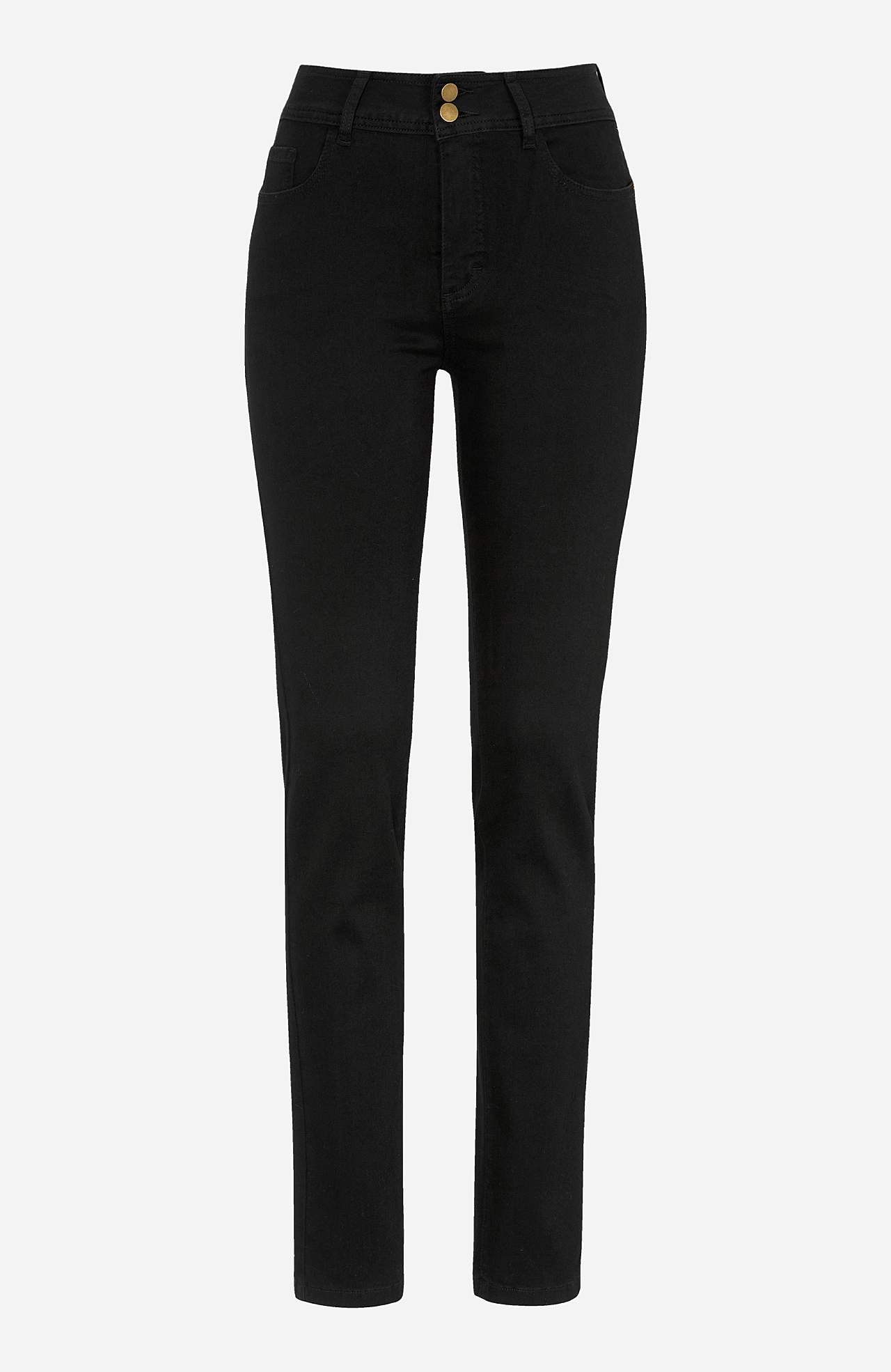 Shaping-jeans med stræk
