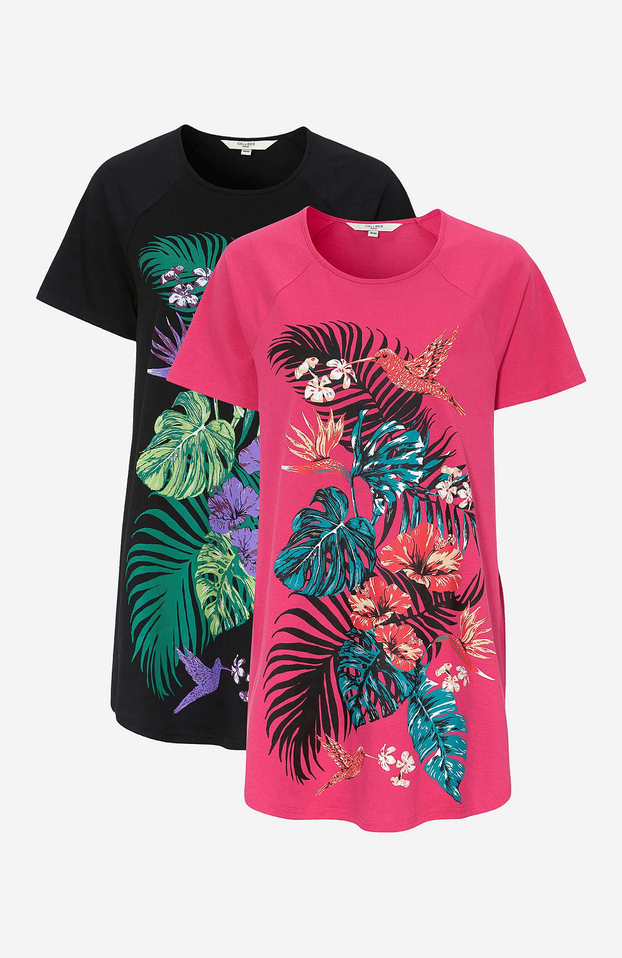 Lang t-shirt Laguna 2-pack