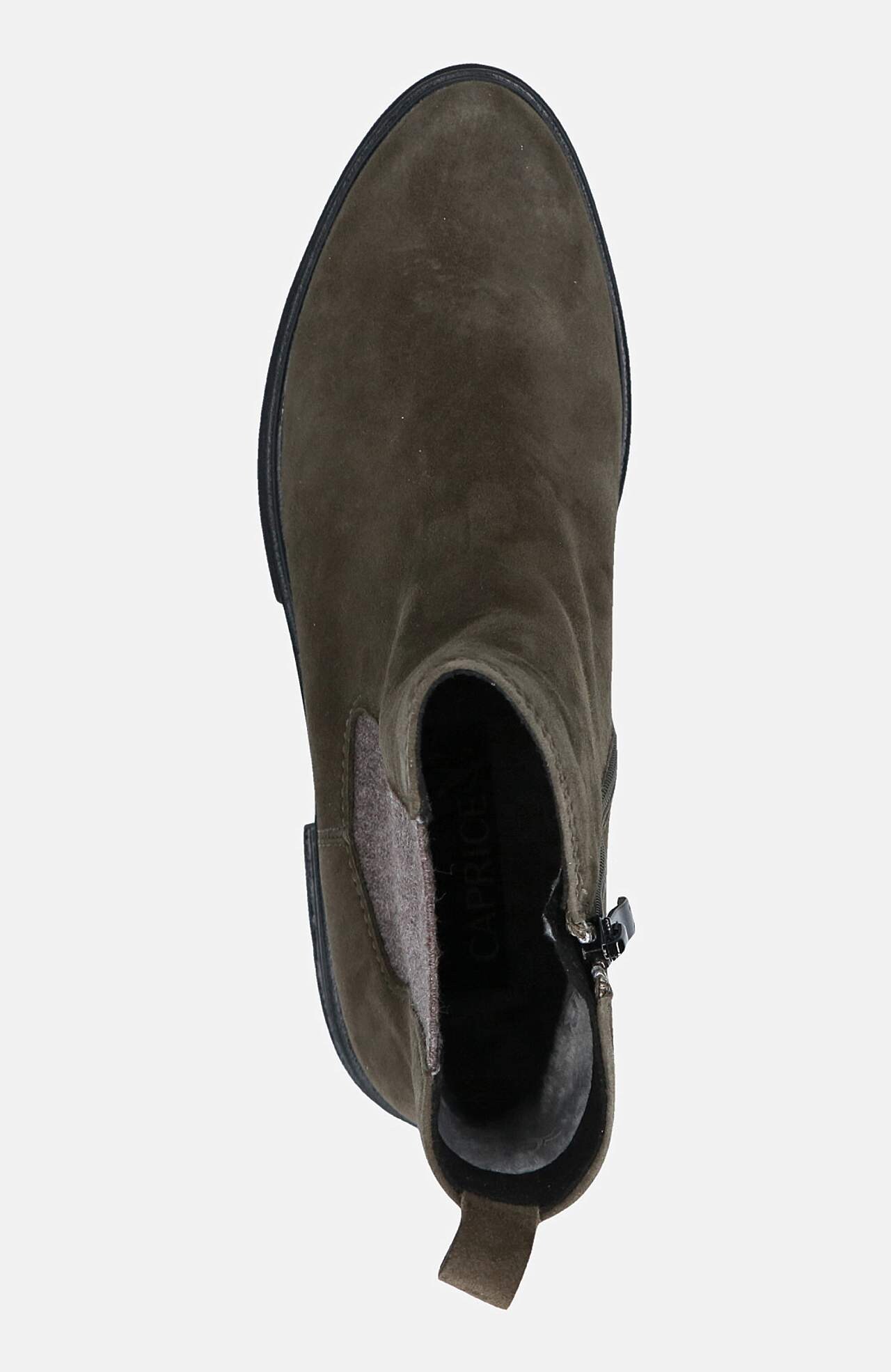 Høj chelseaboot i ruskind Caprice