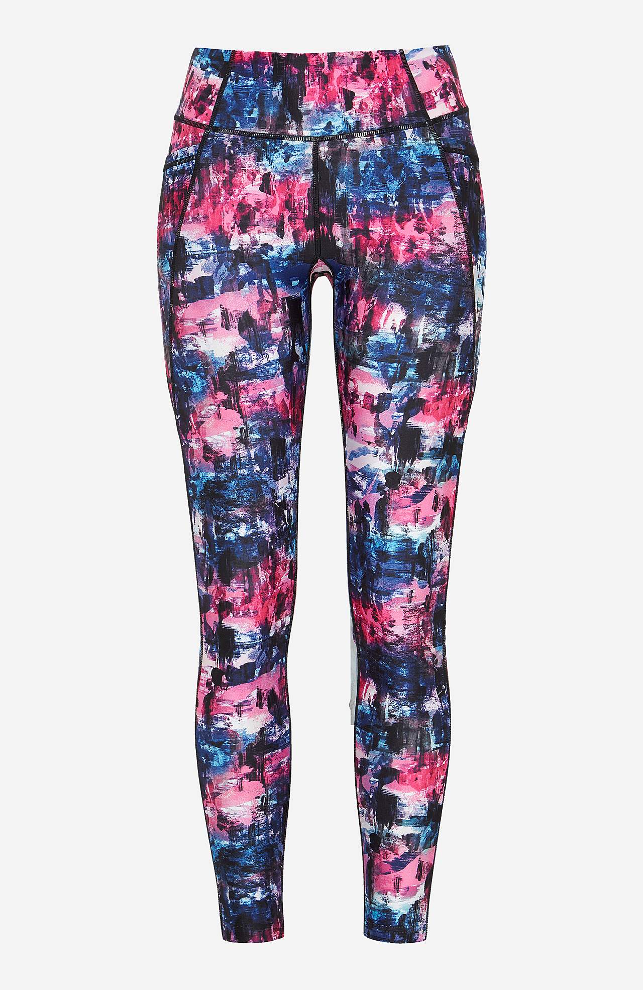 Mønstrede træningsbukser