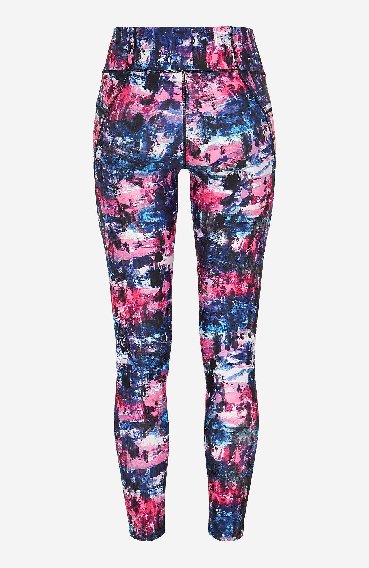 Mønstrede træningsbukser