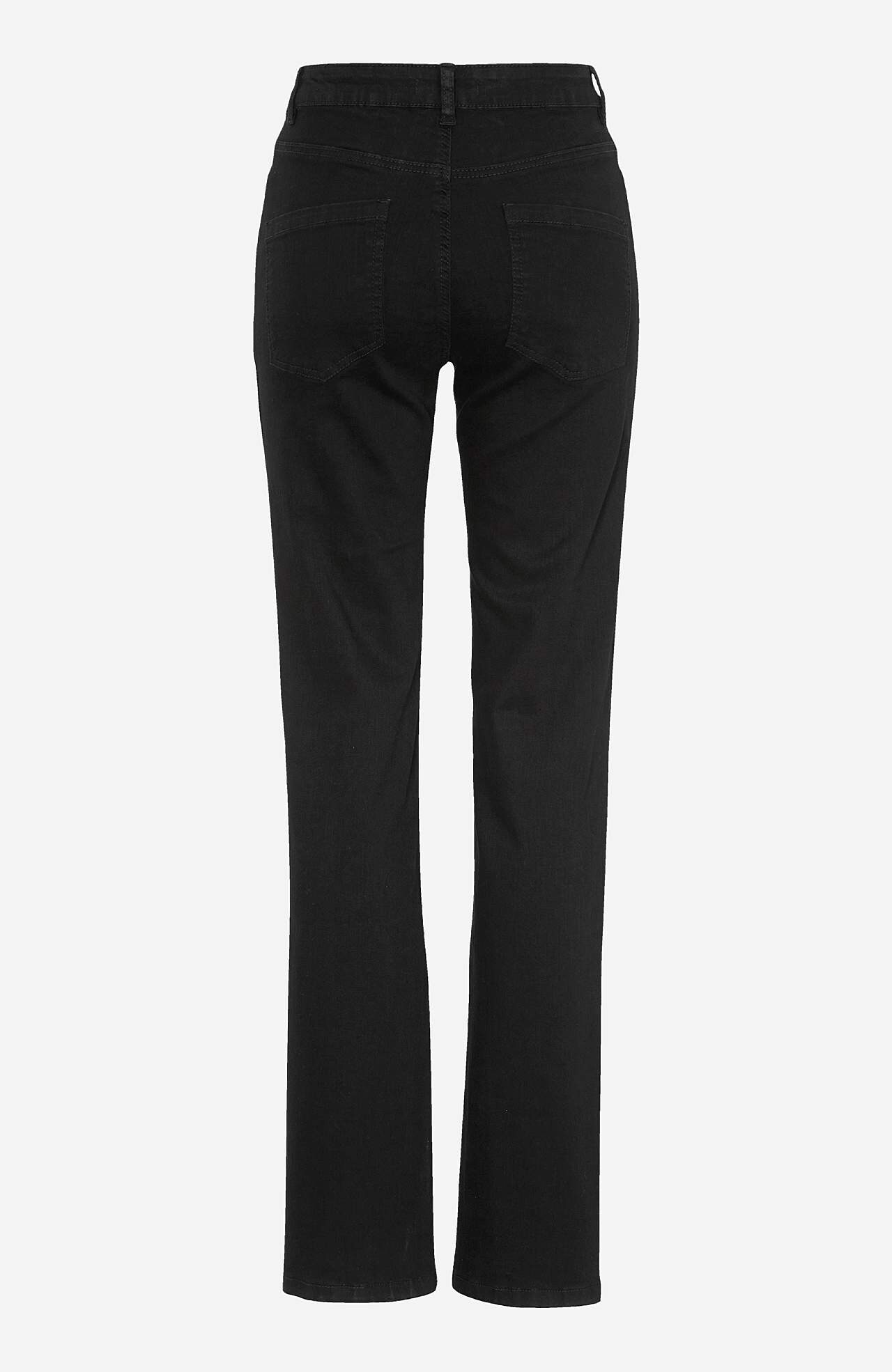 Stretchjeans med lige ben - tre længder