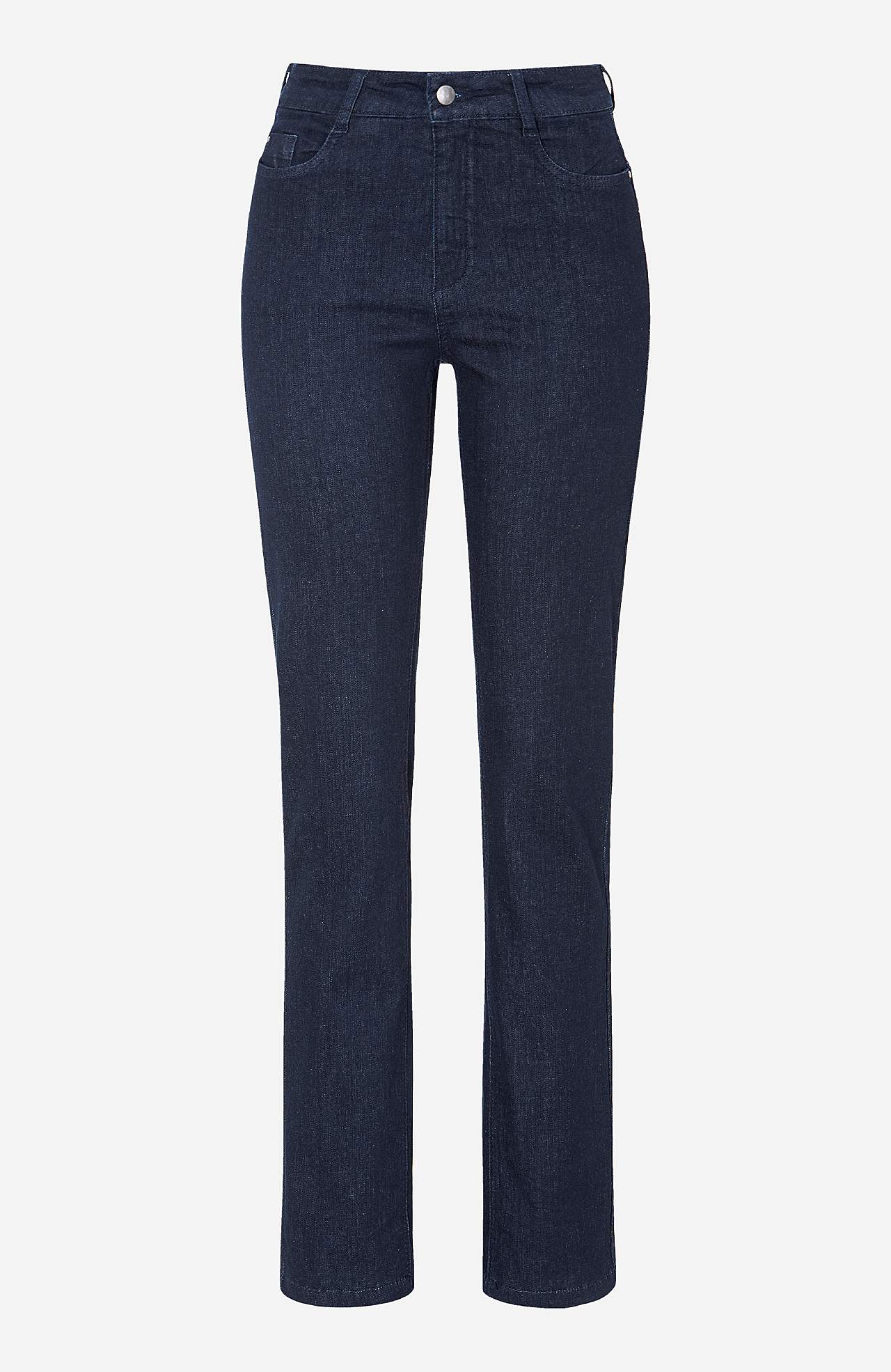 Stretchjeans med lige ben - tre længder