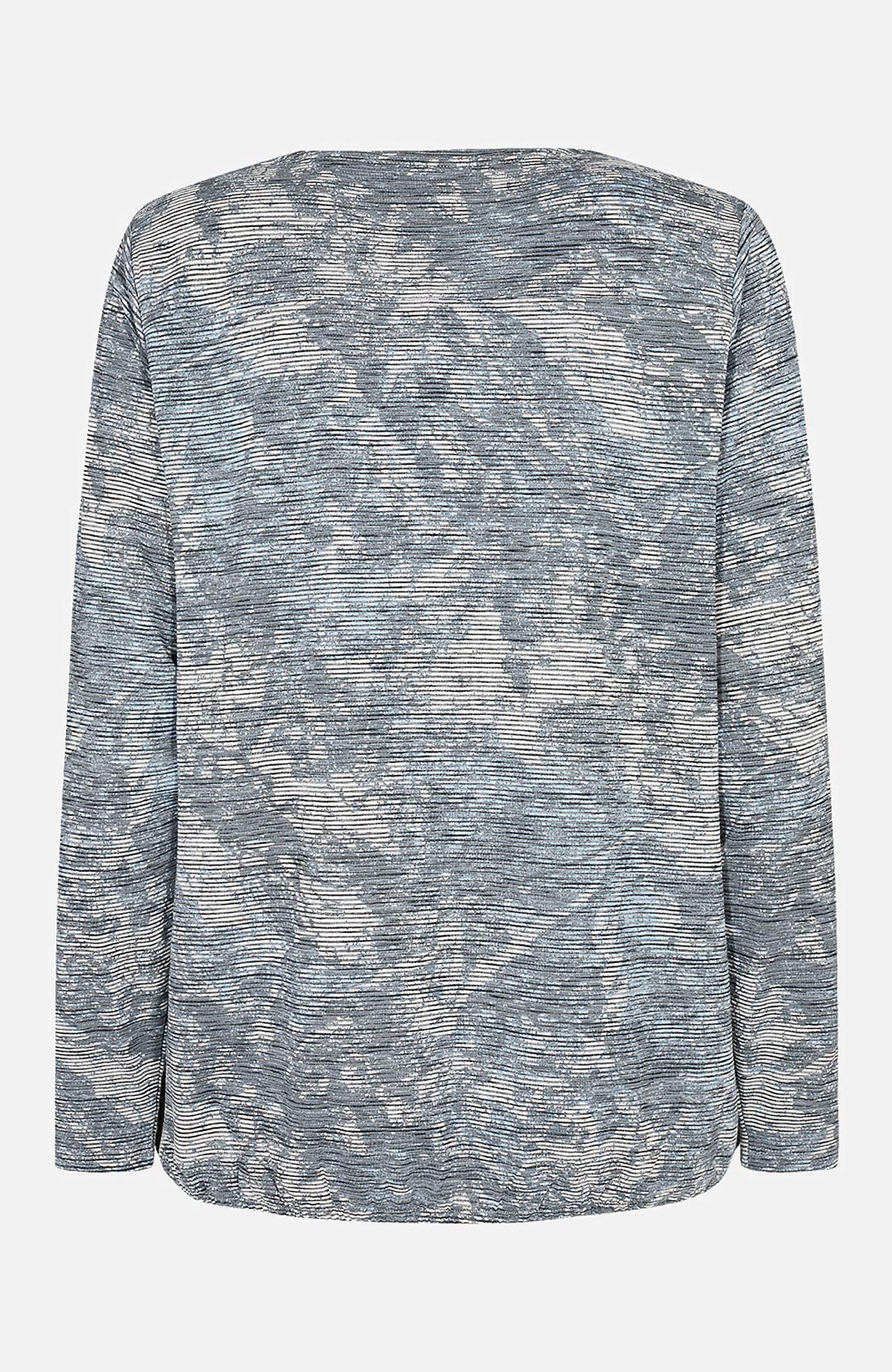 Mønstret jerseytop