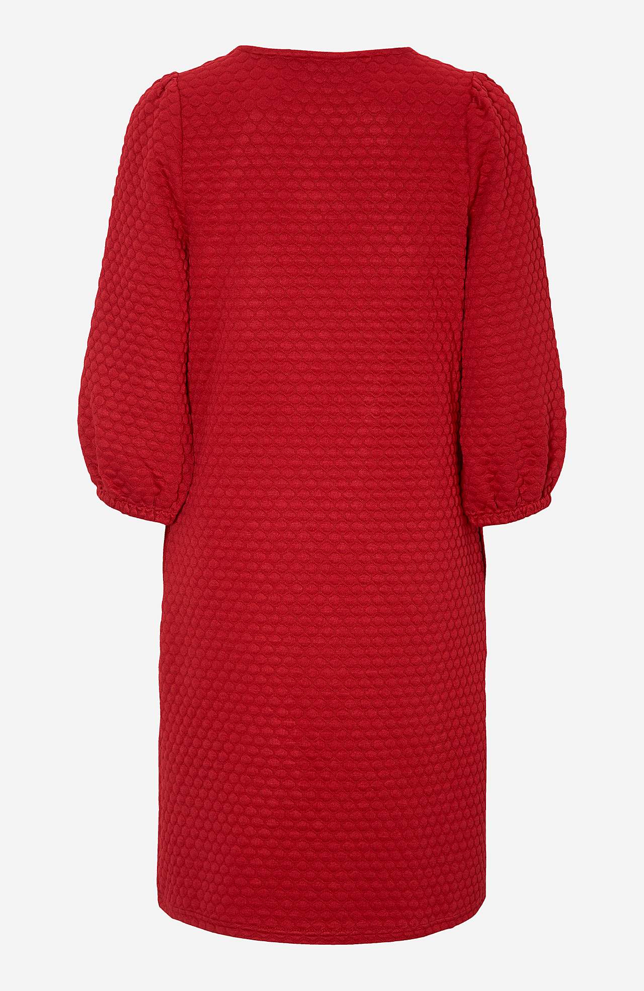 Jerseykjole med 3D-struktur