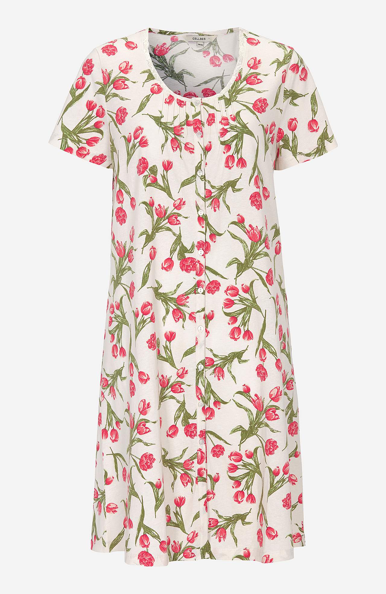 Blomstret natkjole Hulda