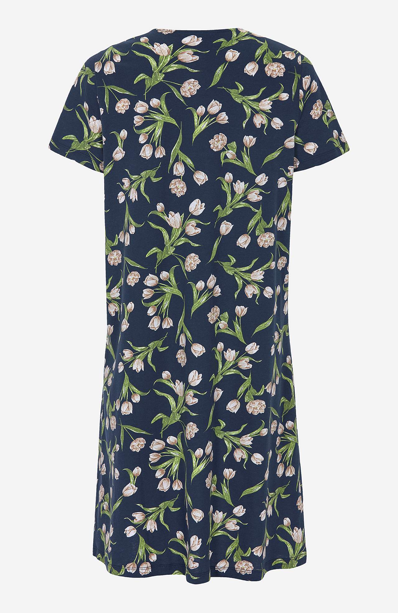 Blomstret natkjole