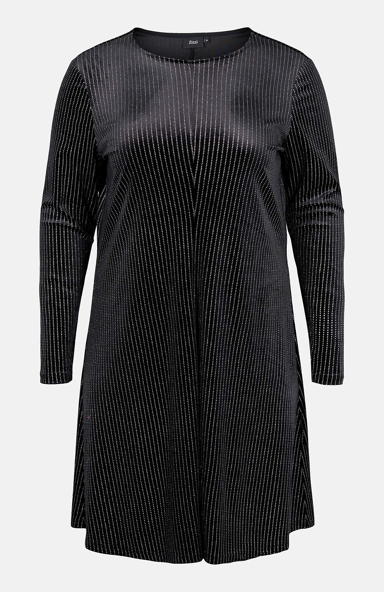 Glitrende festkjole i velour