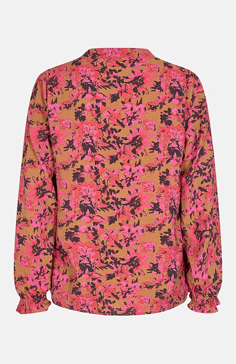 Mønstret bluse Adriane