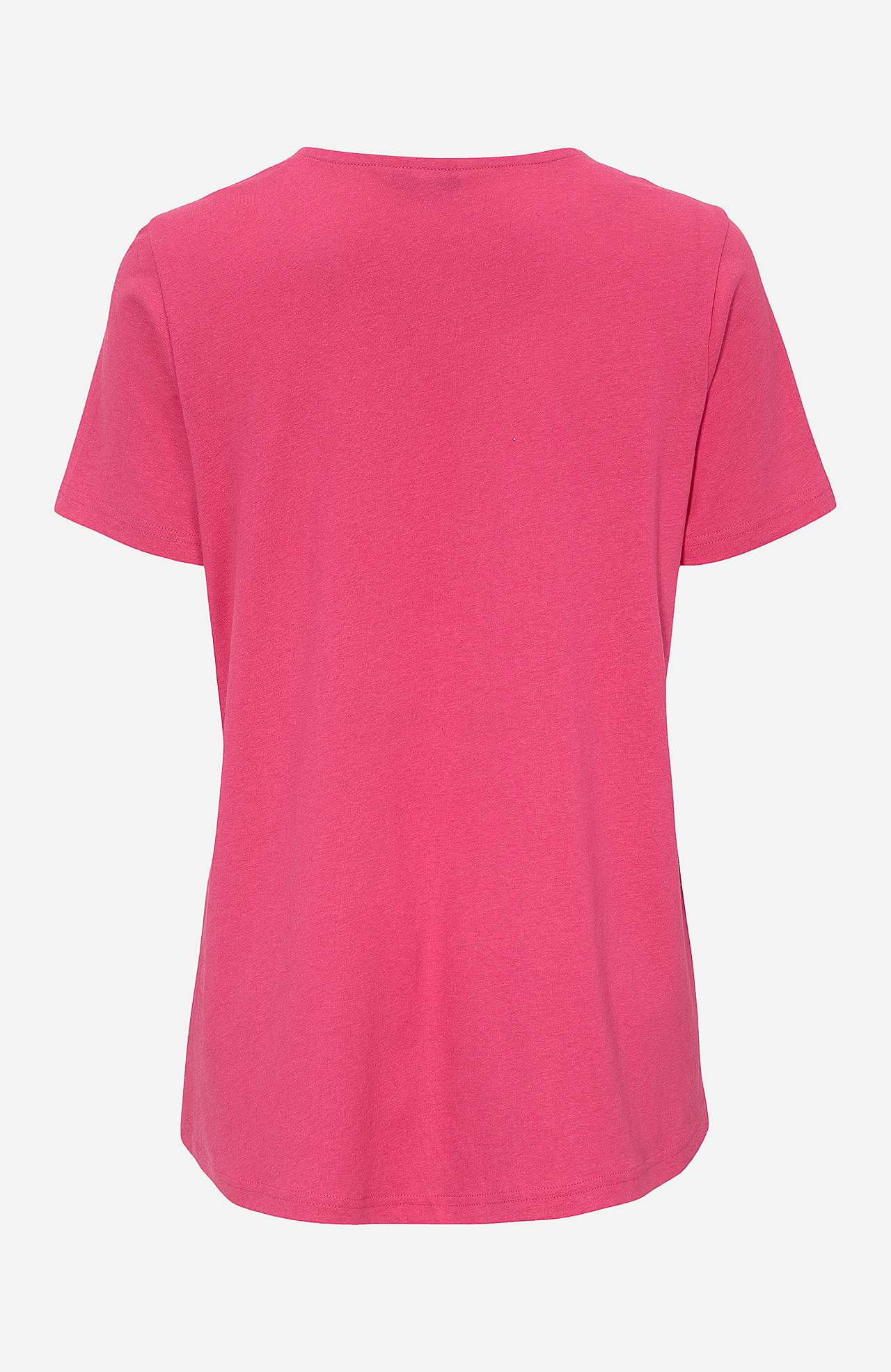 V-udskåret jerseytop