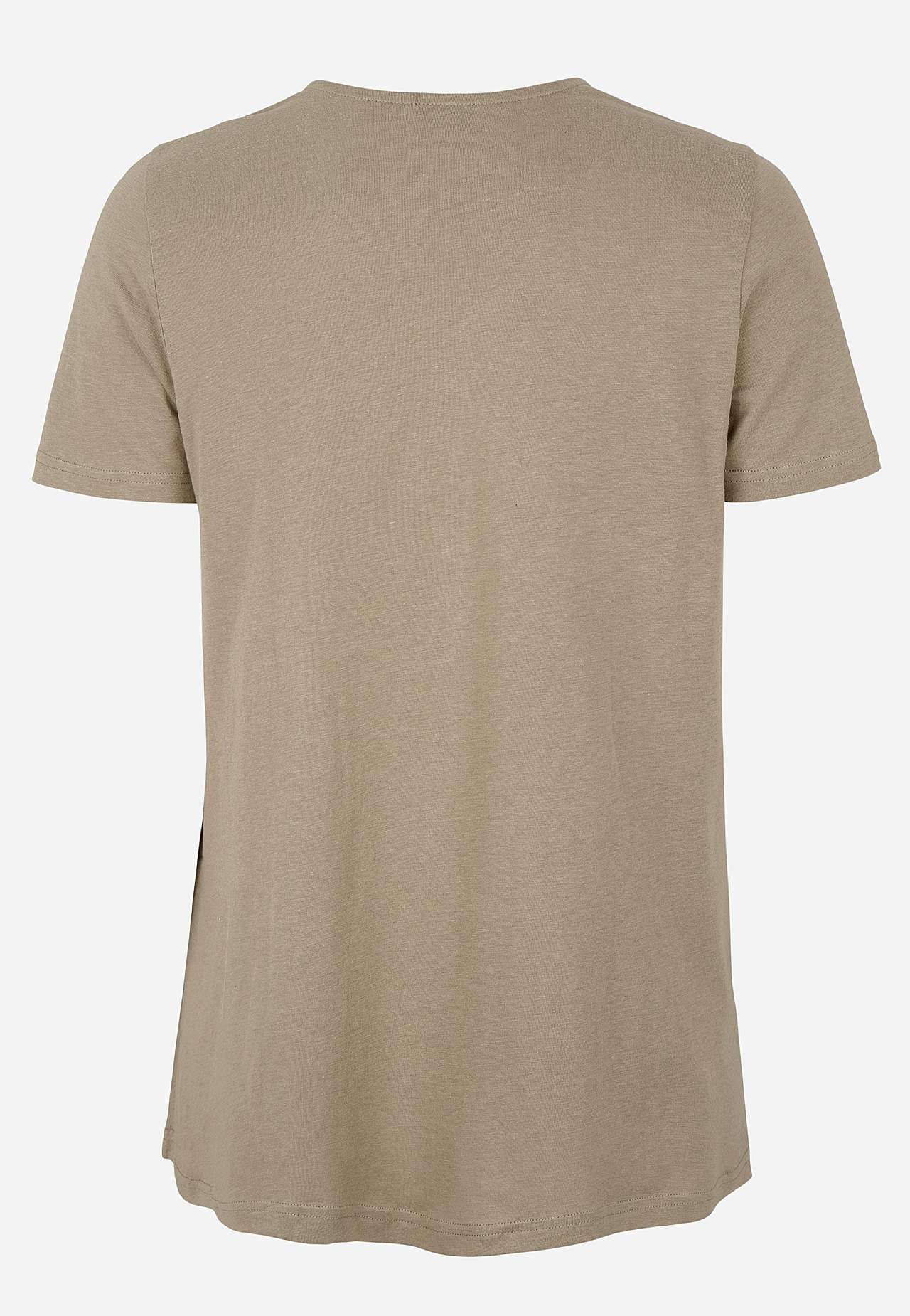 V-udskåret jerseytop