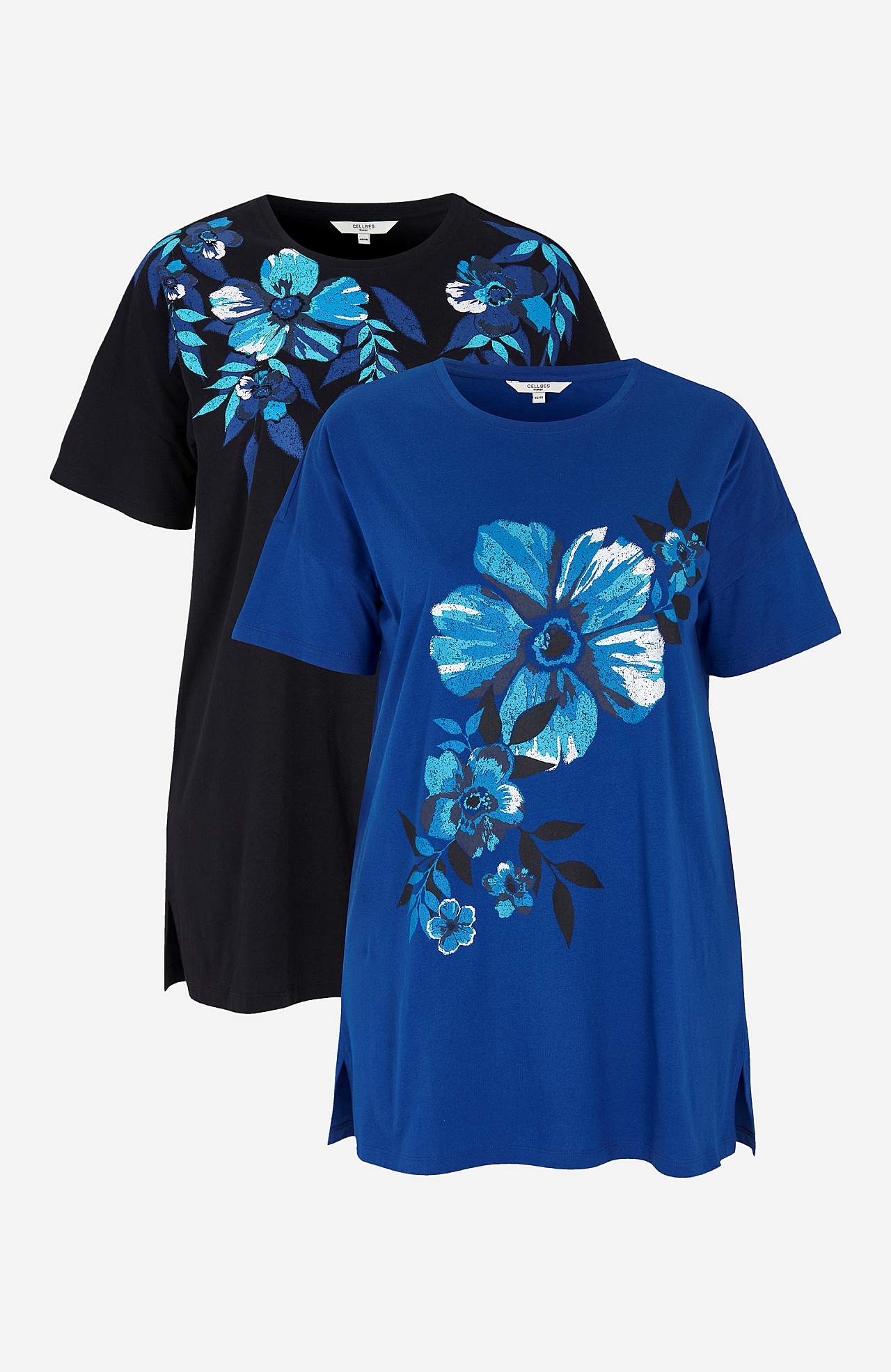 Lang t-shirt Teerece 2-pack