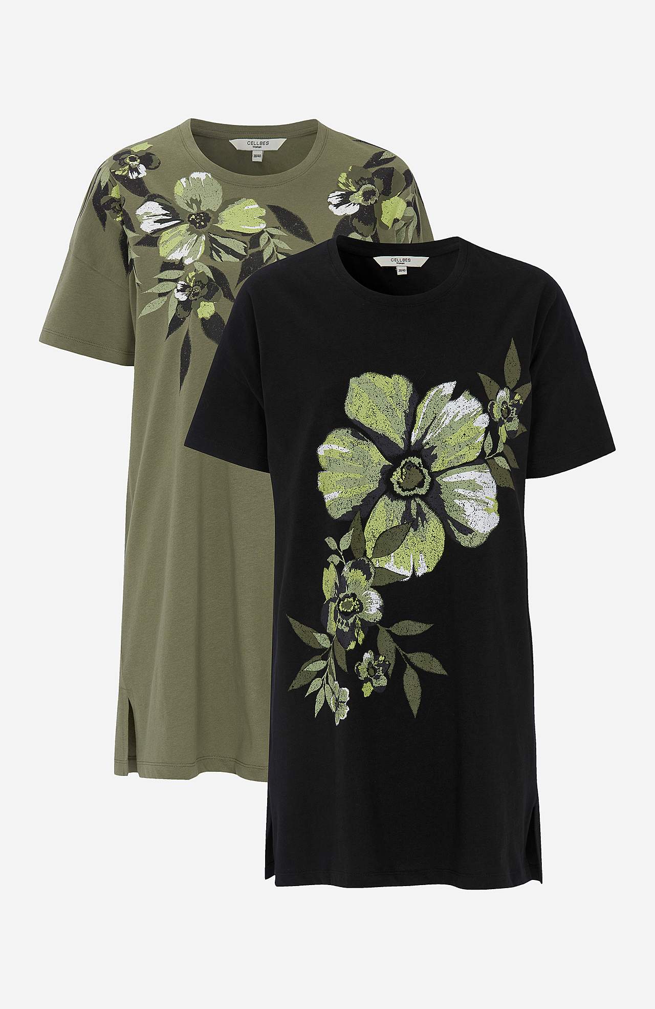 Lang t-shirt Teerece 2-pack