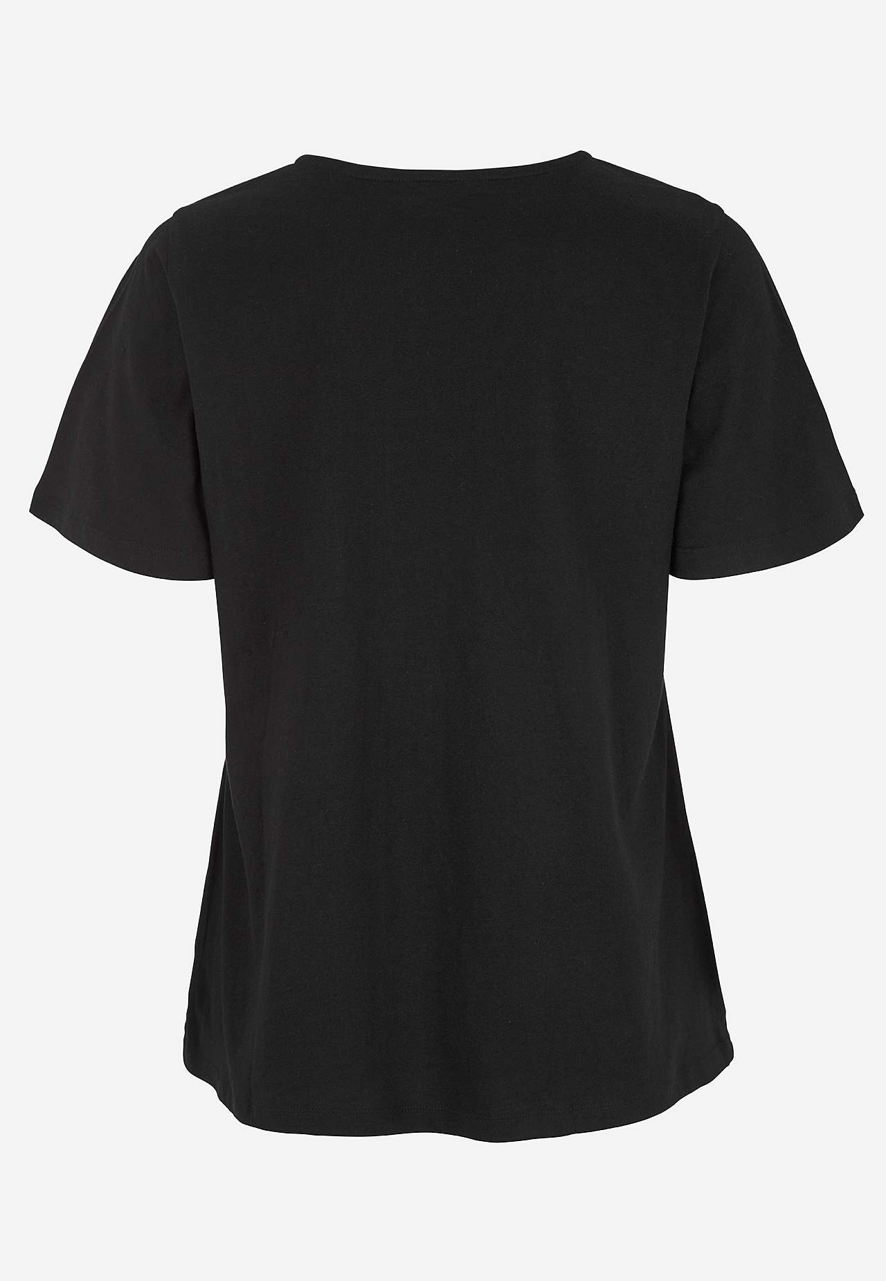 V-udskåret top