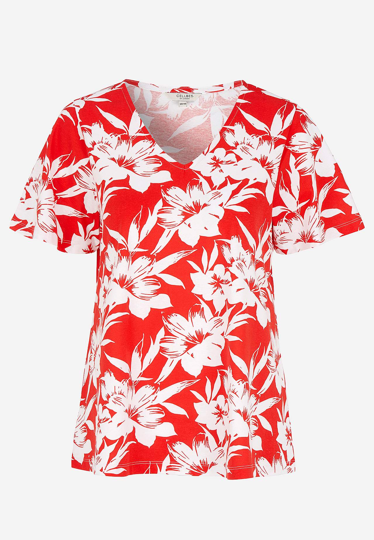 V-udskåret top