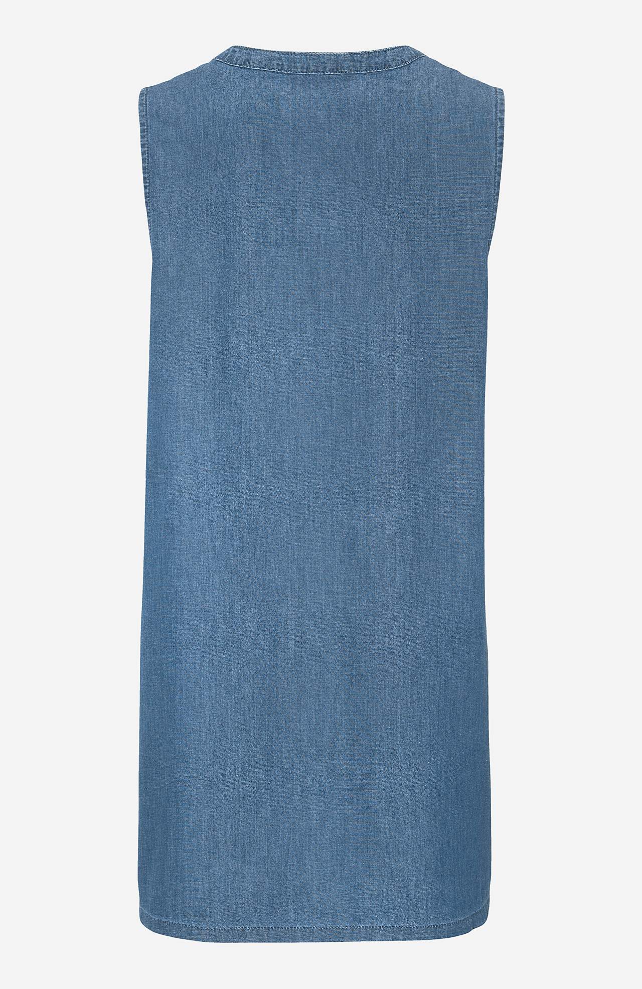Ærmeløs denimtunika Elsy