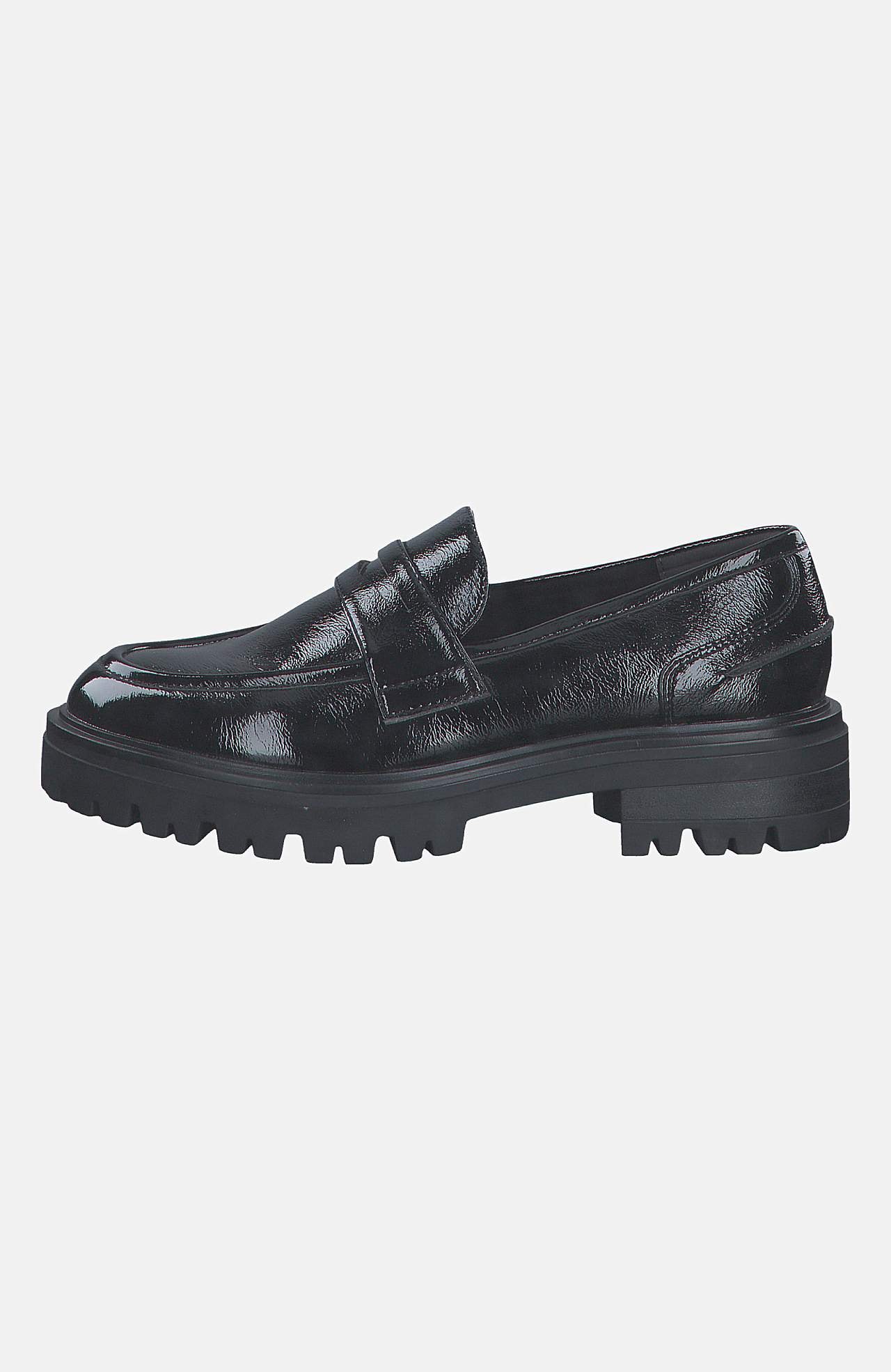 Loafer med stropdetalje