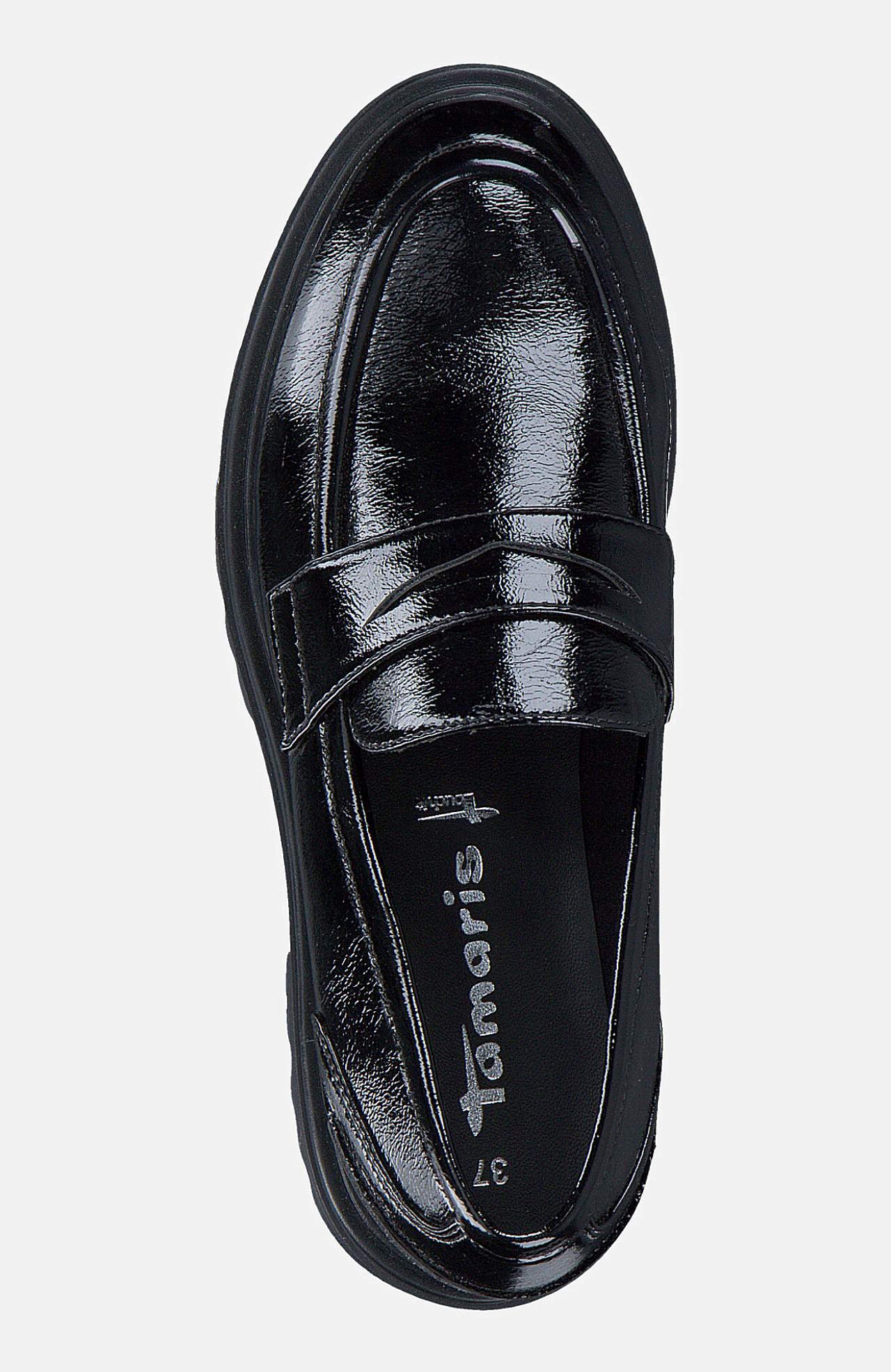 Loafer med stropdetalje