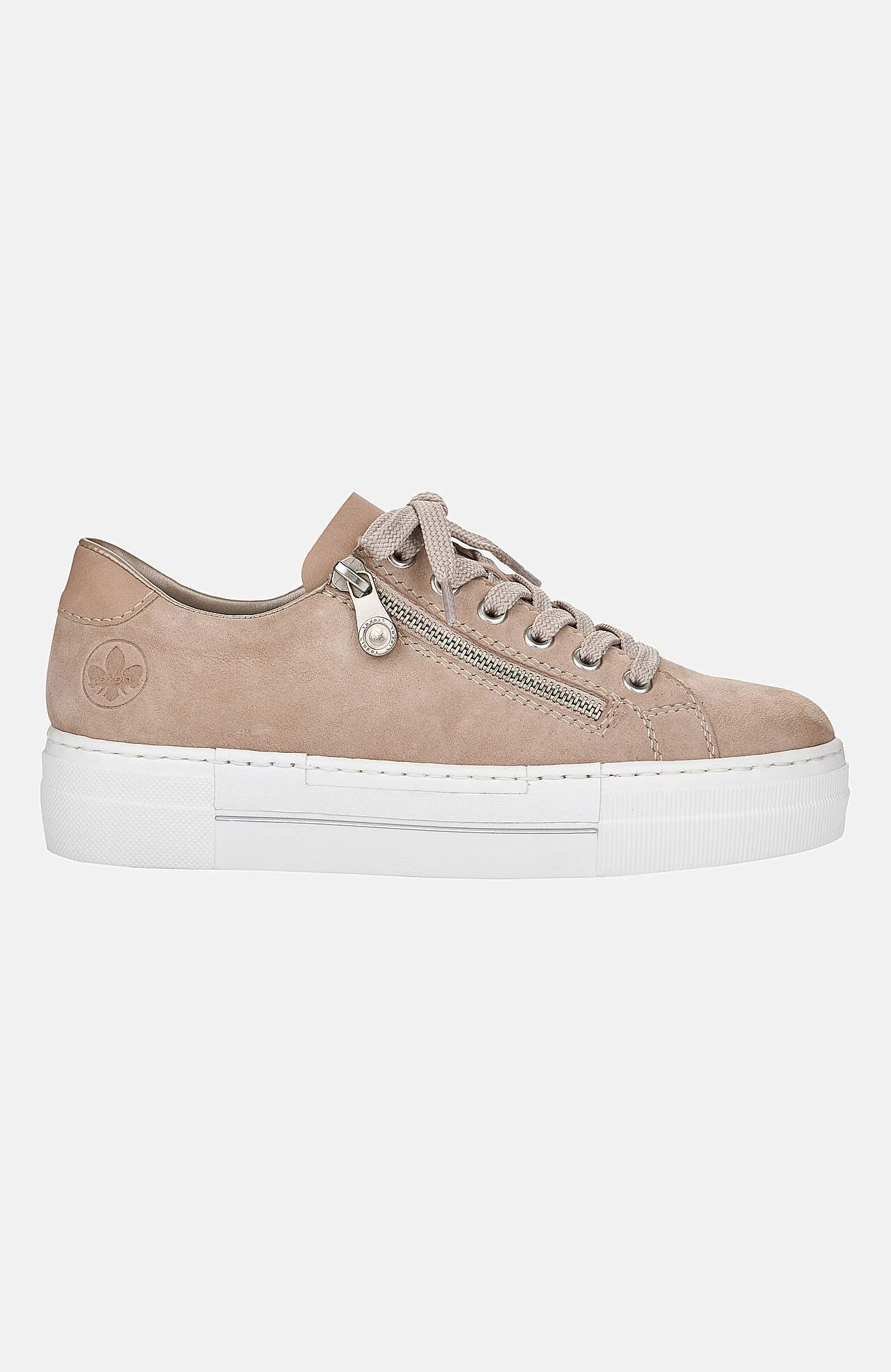 Sneakers i ruskind