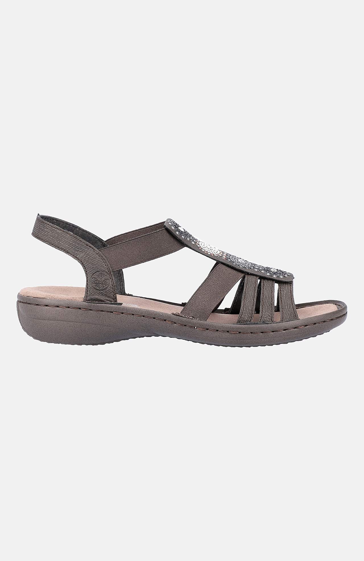 Pæn sandal med hæl