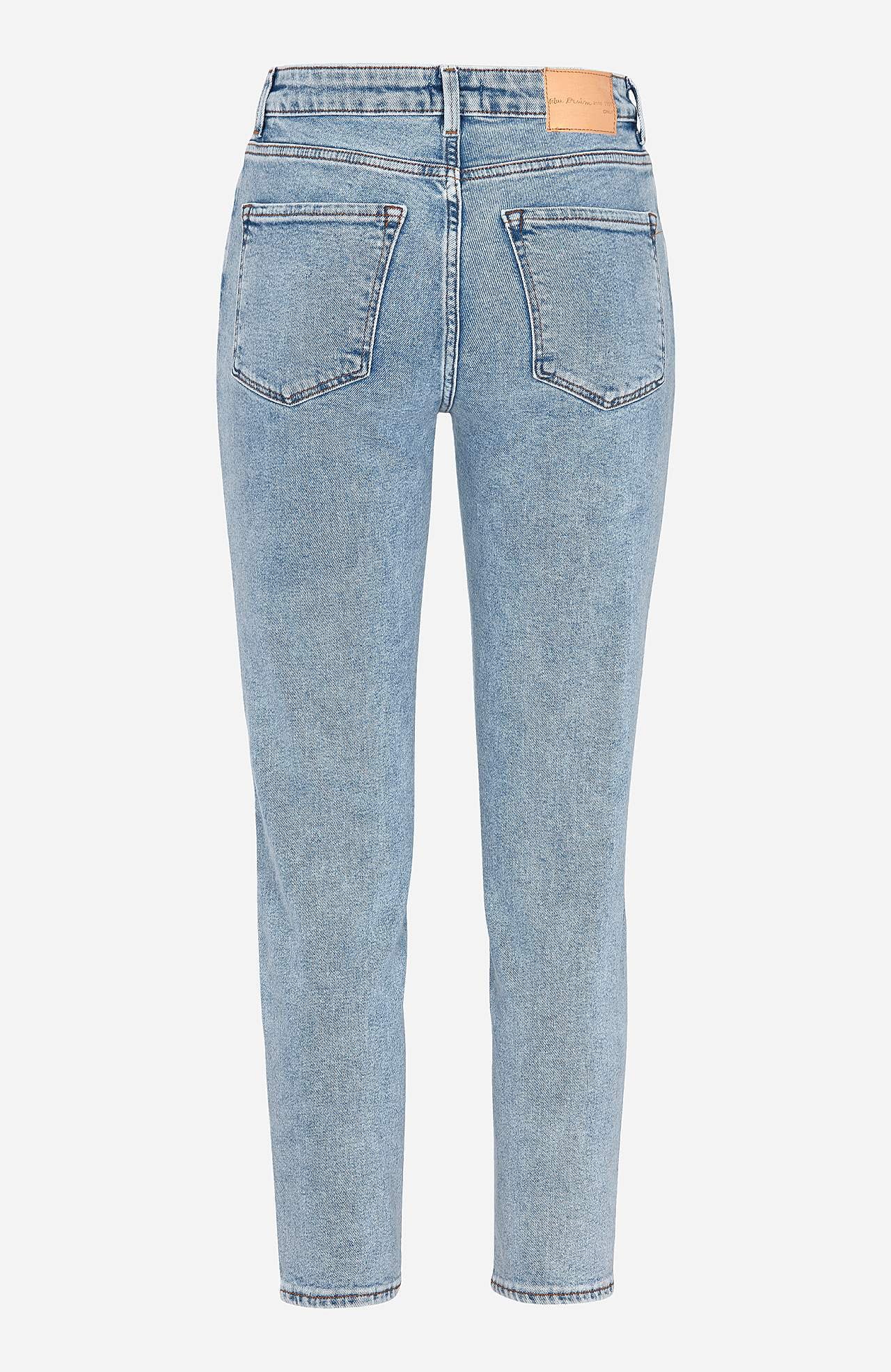 Ankeljeans med stræk