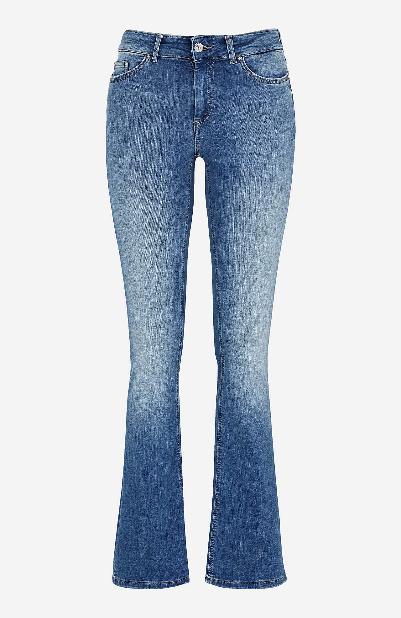 Komfortable jeans med superstræk