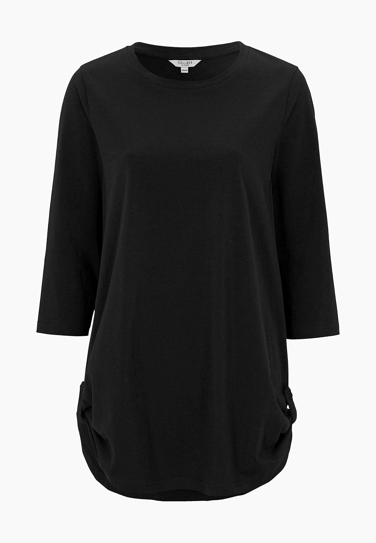 Jerseytunika med 3/4 ærme 2-pack