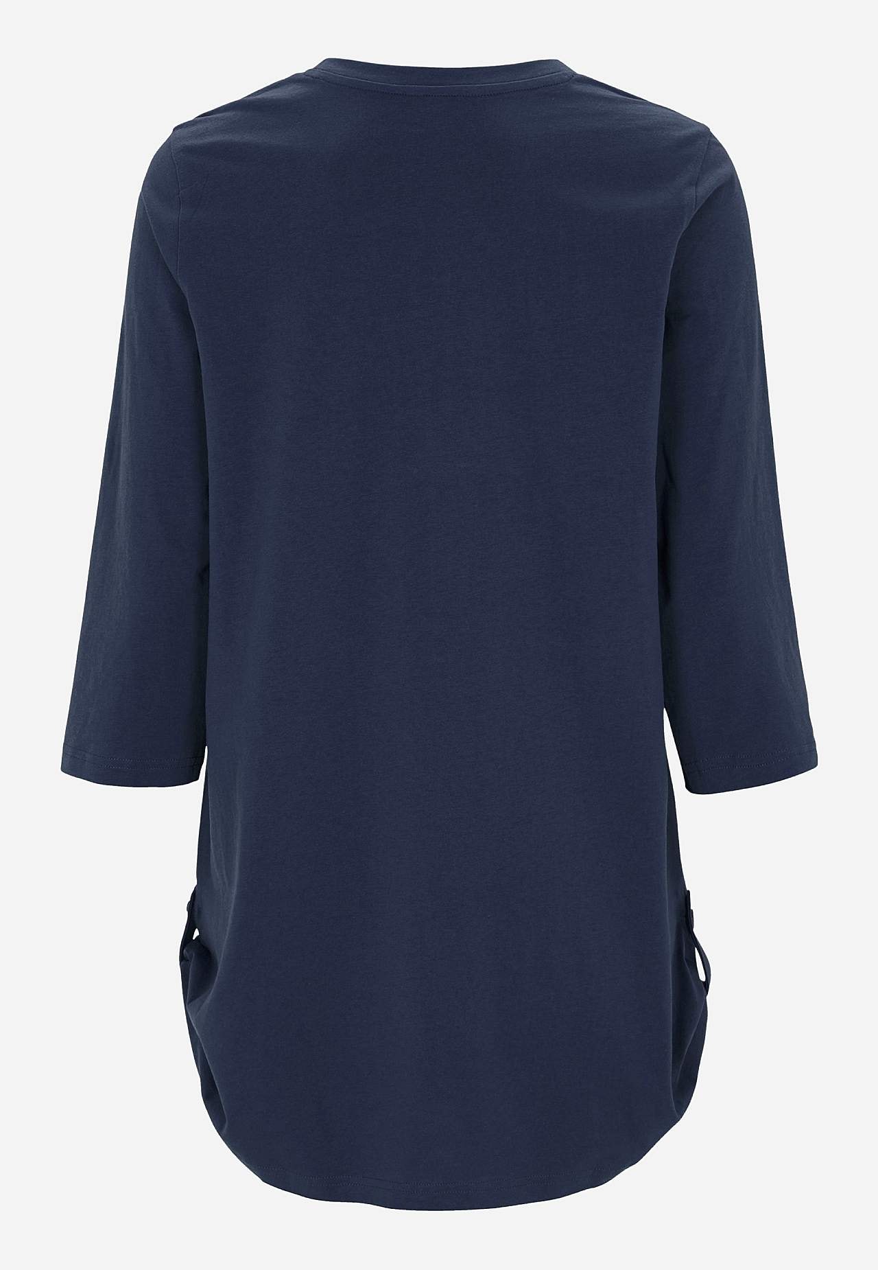 Jerseytunika med 3/4 ærme 2-pack