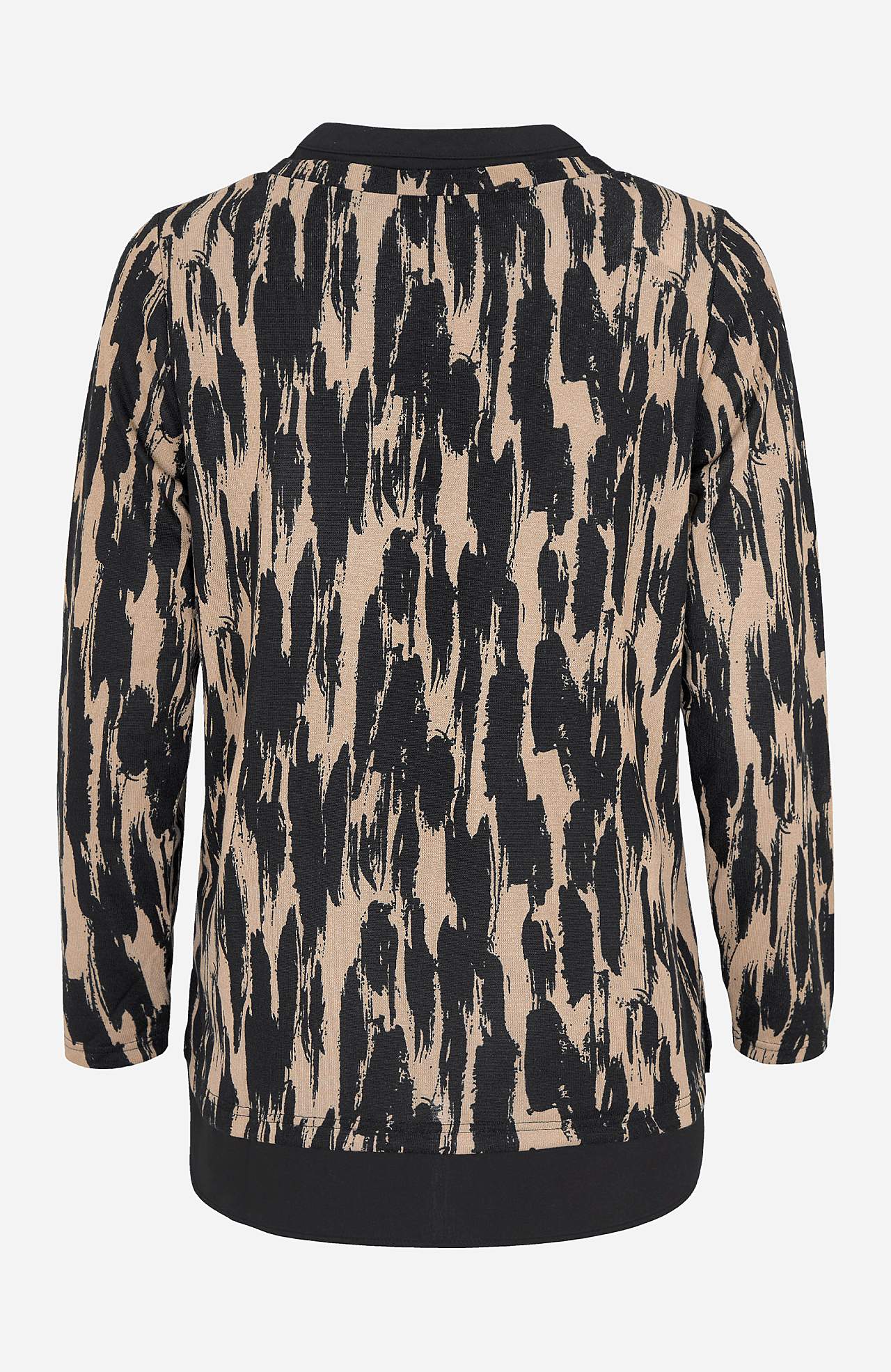 Mønstret, 2-i-1 jerseytop
