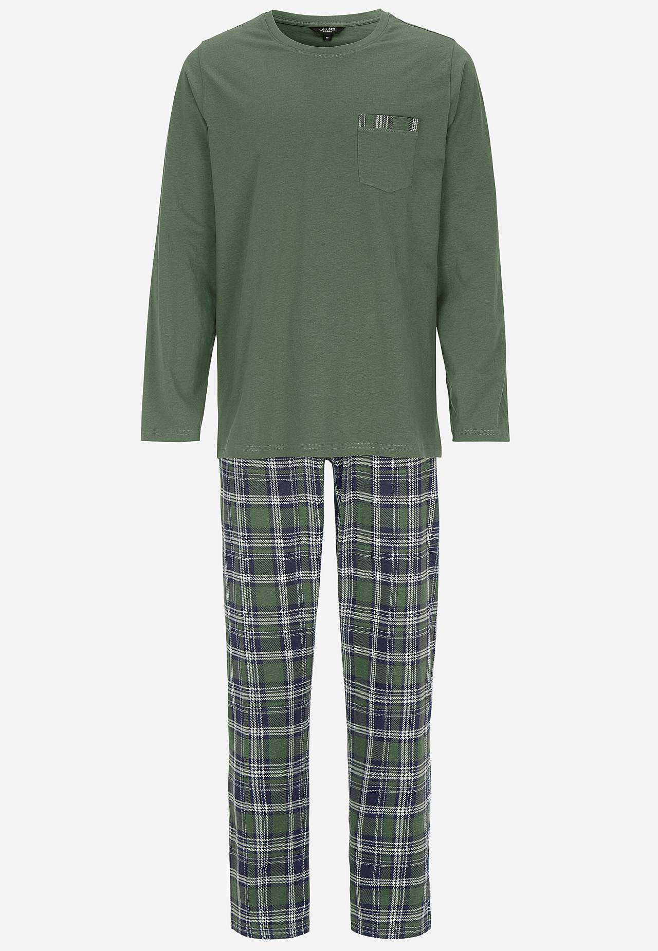 To-delt pyjamas